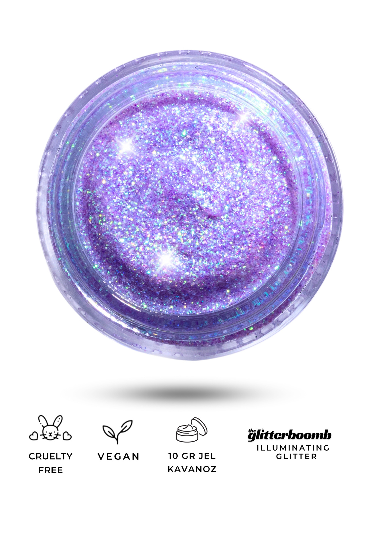 the glitter boomb - Jel Glitter - Aurora