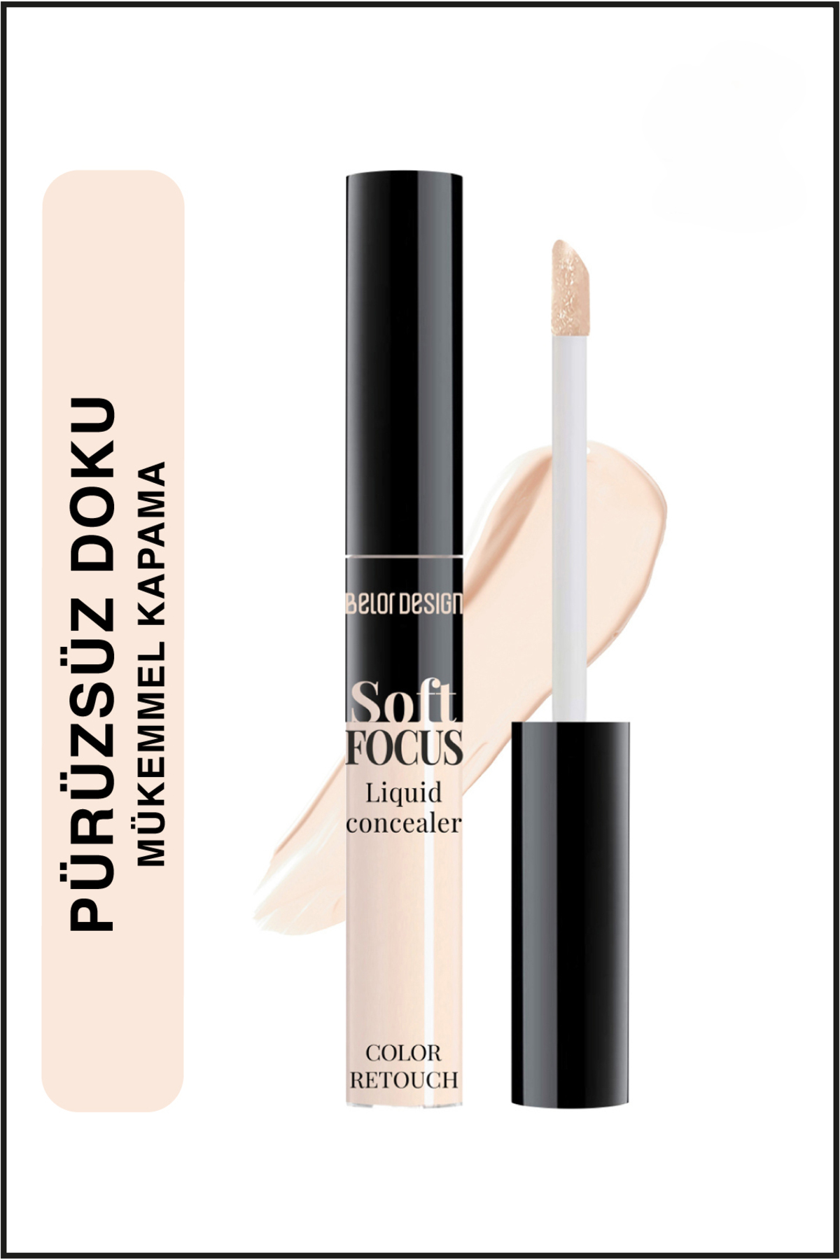 Belor Design Soft Focus Kapatıcı Ton:102 Light Beige