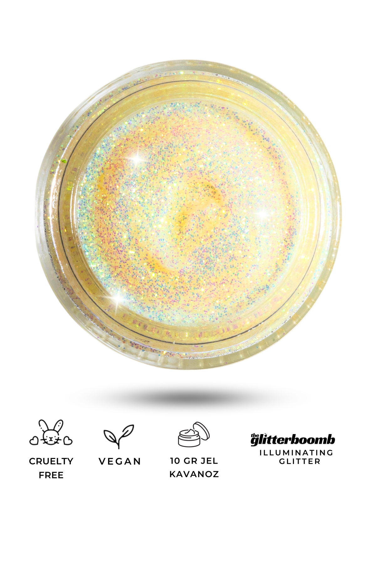 the glitter boomb - Jel Glitter - Sunset Strip