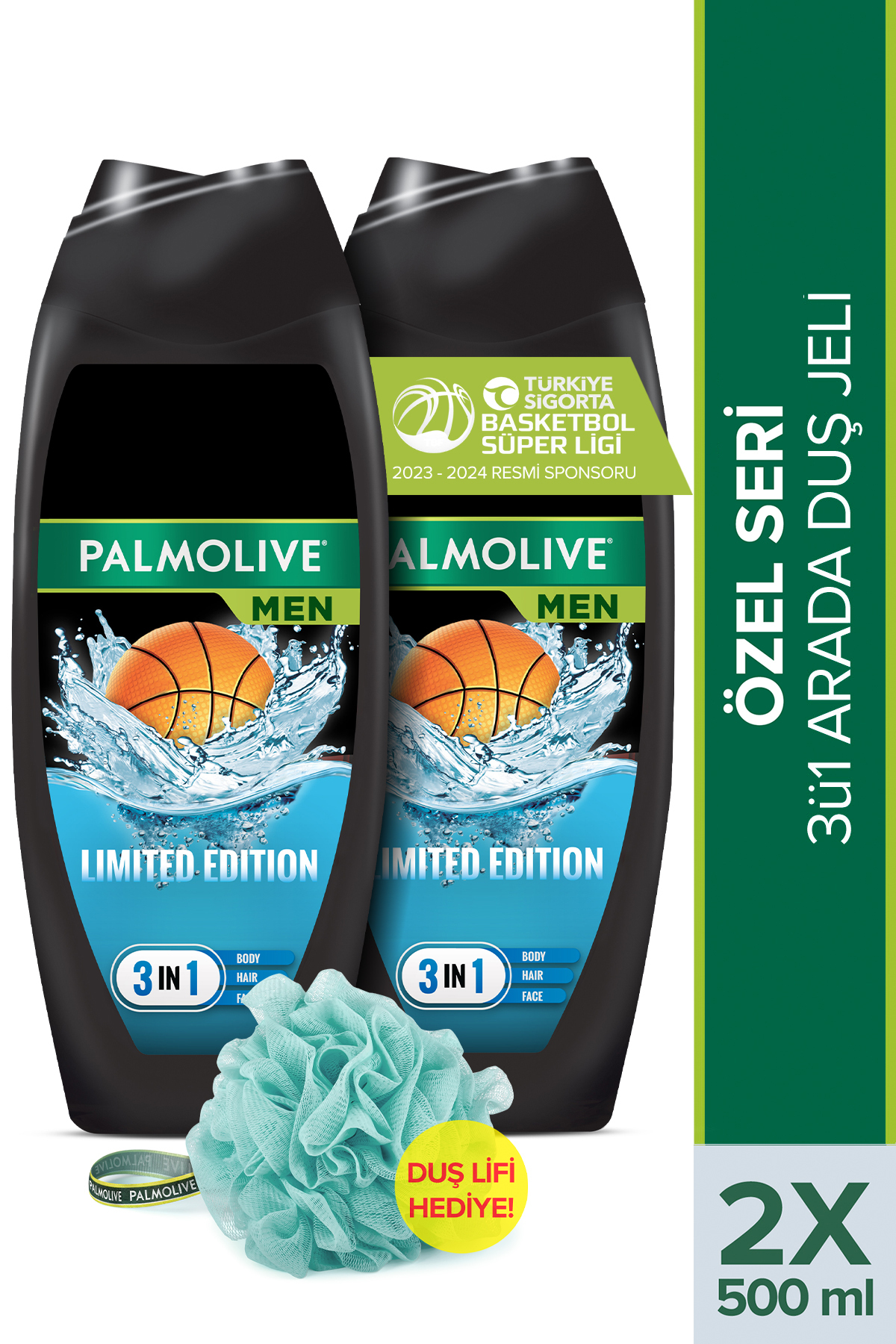 Palmolive MEN TBF Limited Edition 2'li Erkek Duş Jeli