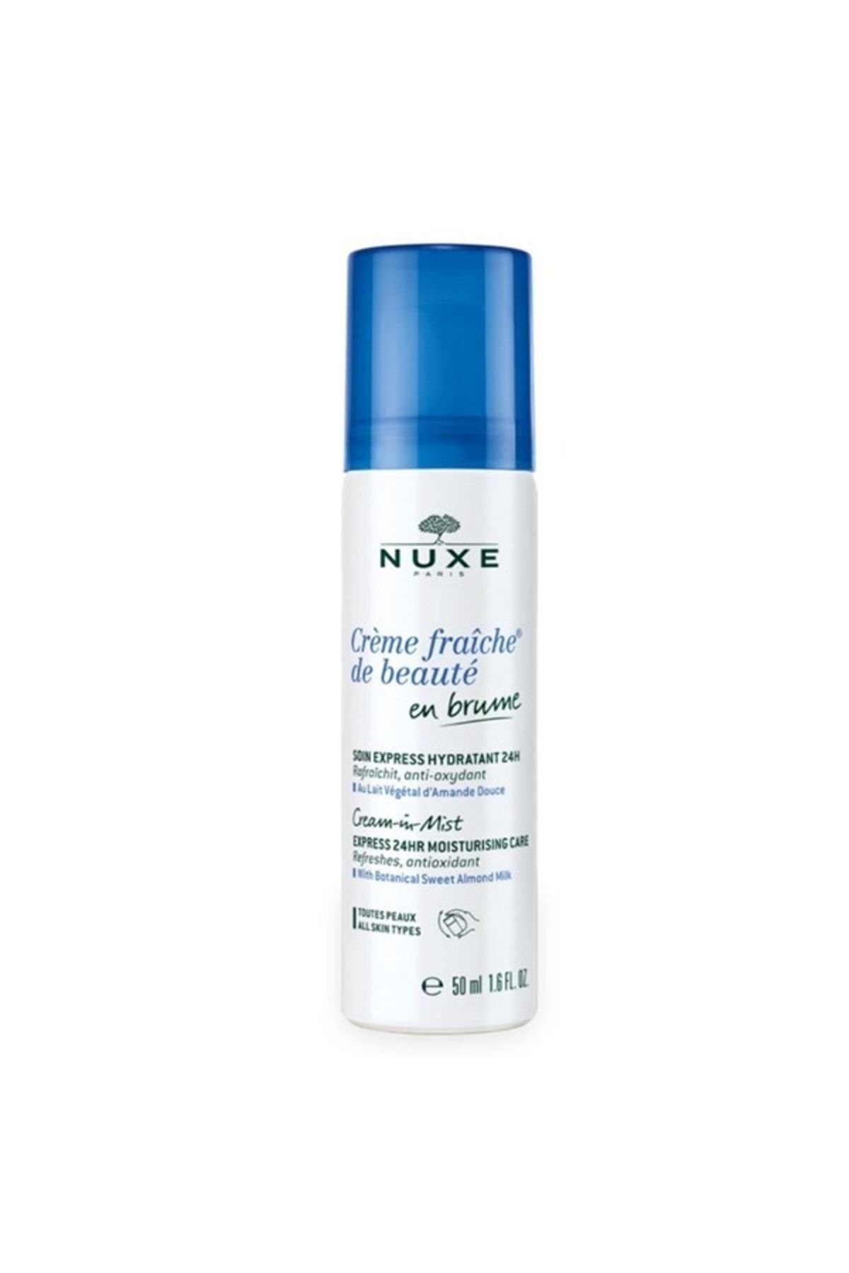 Nuxe Crème Fraîche De Beauté Soin Express Hydratant 24h 50 ml 3264680022173