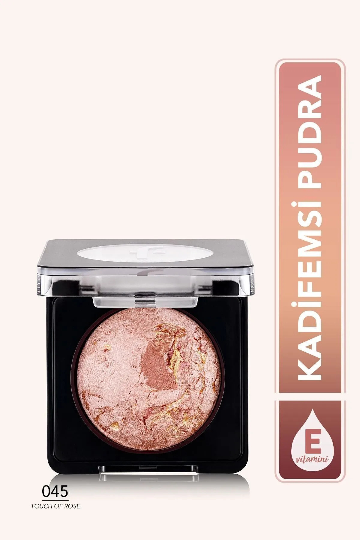 Flormar Işıltılı Fırınlanmış Allık - Baked Blush-on - 045 Touch Of Rose