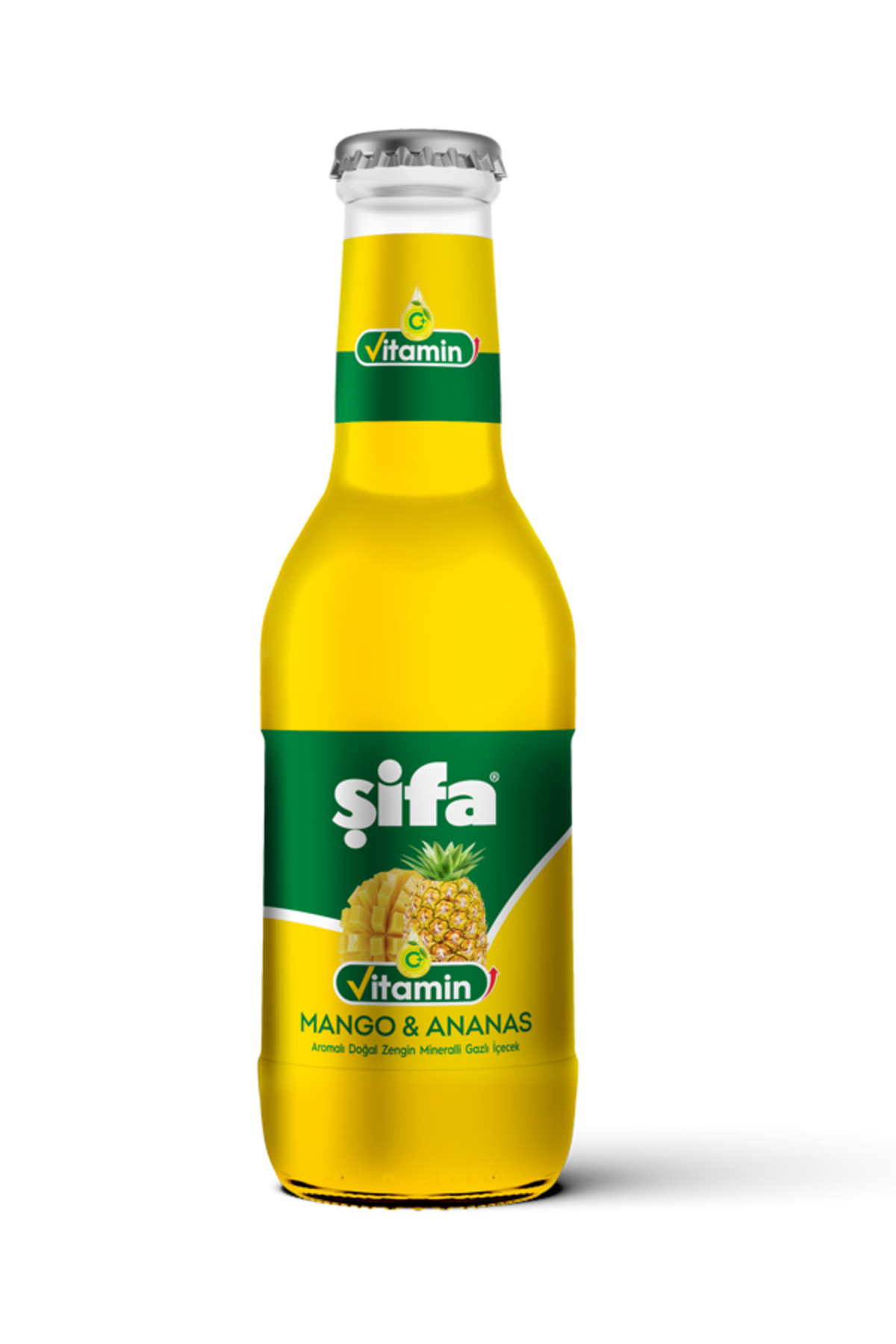 Şifa C VİTAMİNLİ MANGO ANANAS AROMALI MADEN SUYU 24*200 ML