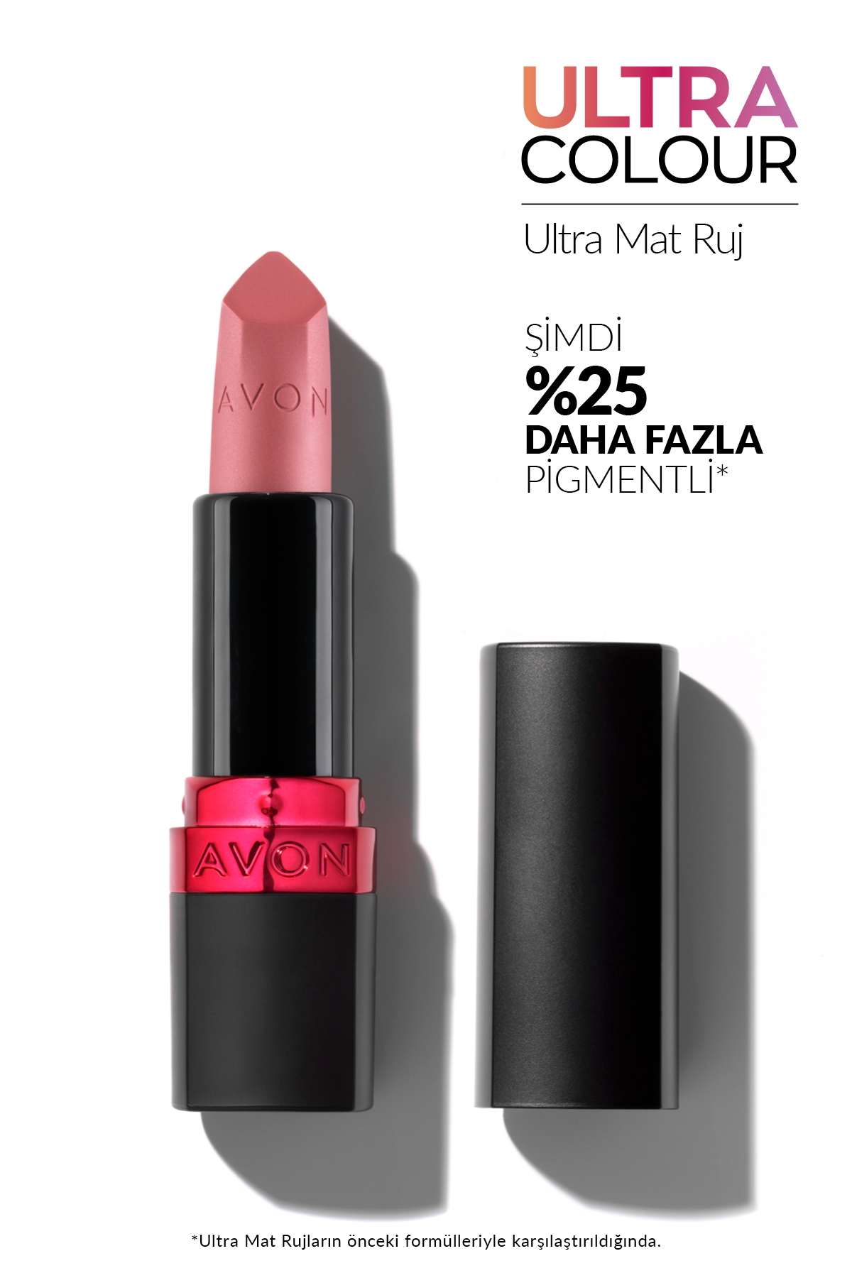 AVON Ultra Mat Ruj - Pure Pink