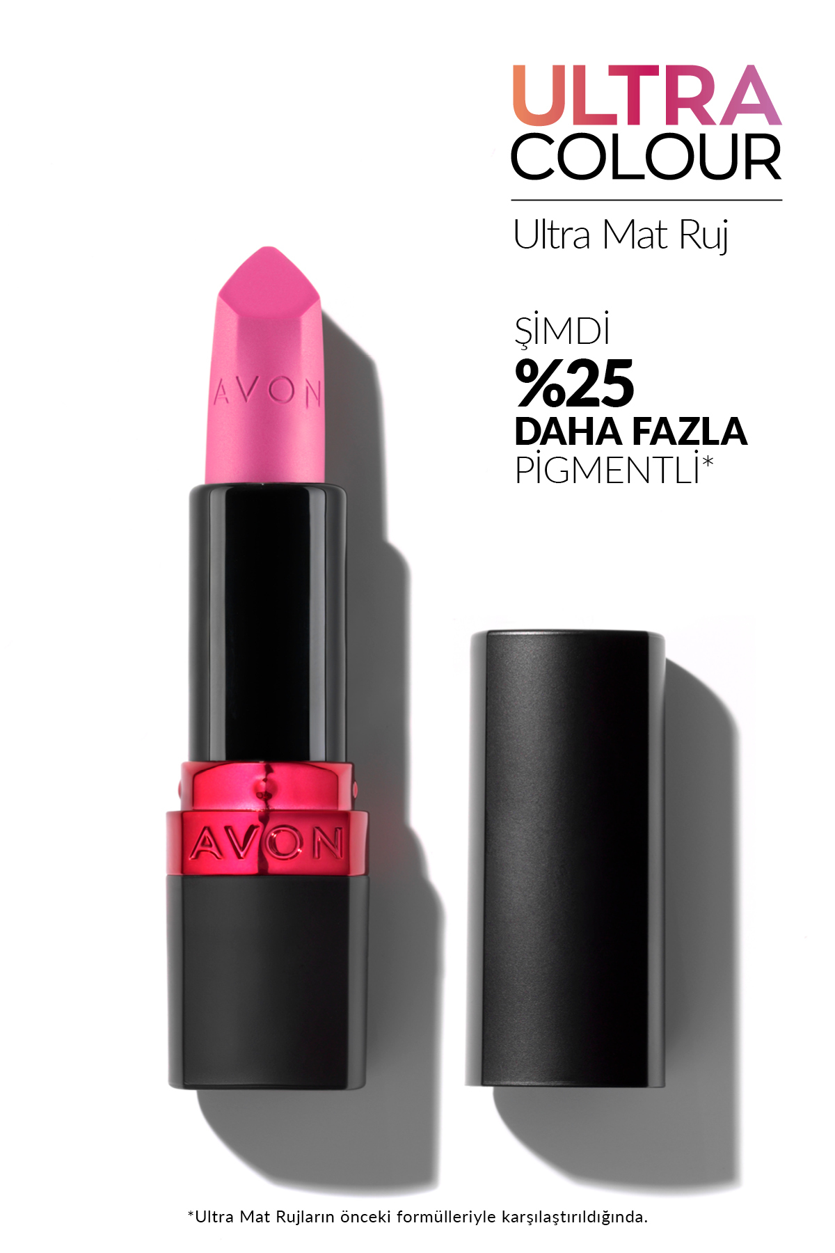 AVON Ultra Mat Ruj - Electrick Pink