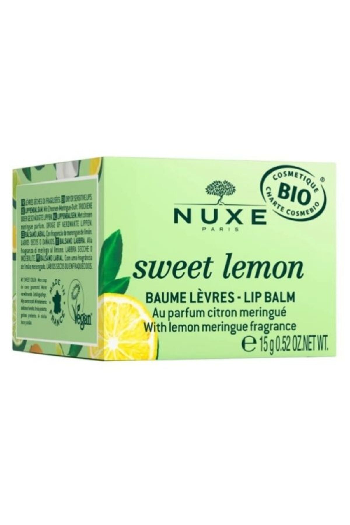 Nuxe Sweet Lemon Lip Balm 15g- Dudak Kremi 3264680034718