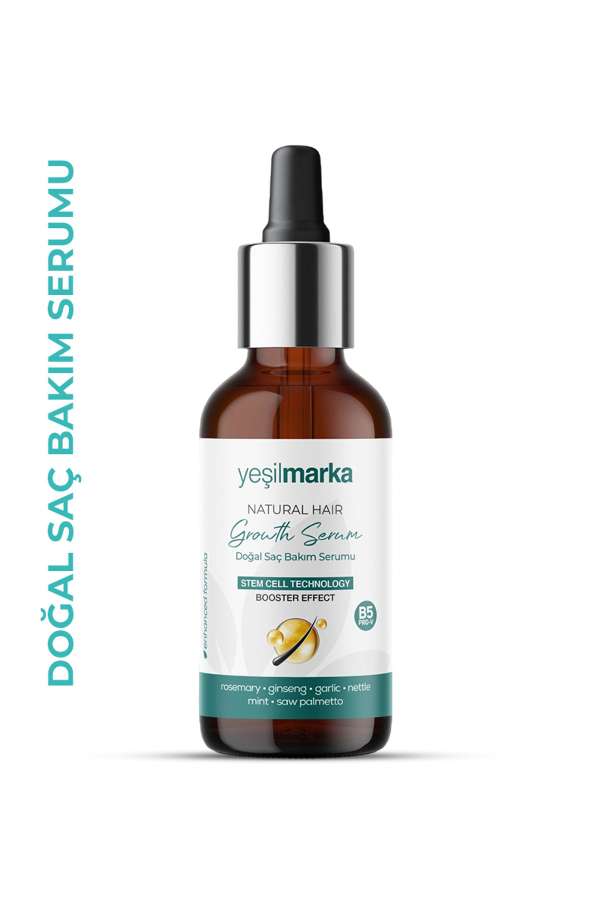 yeşilmarka Doğal Saç Serumu - Saç Çıkaran - Saç Dökülmesine Karşı Serum 50ml