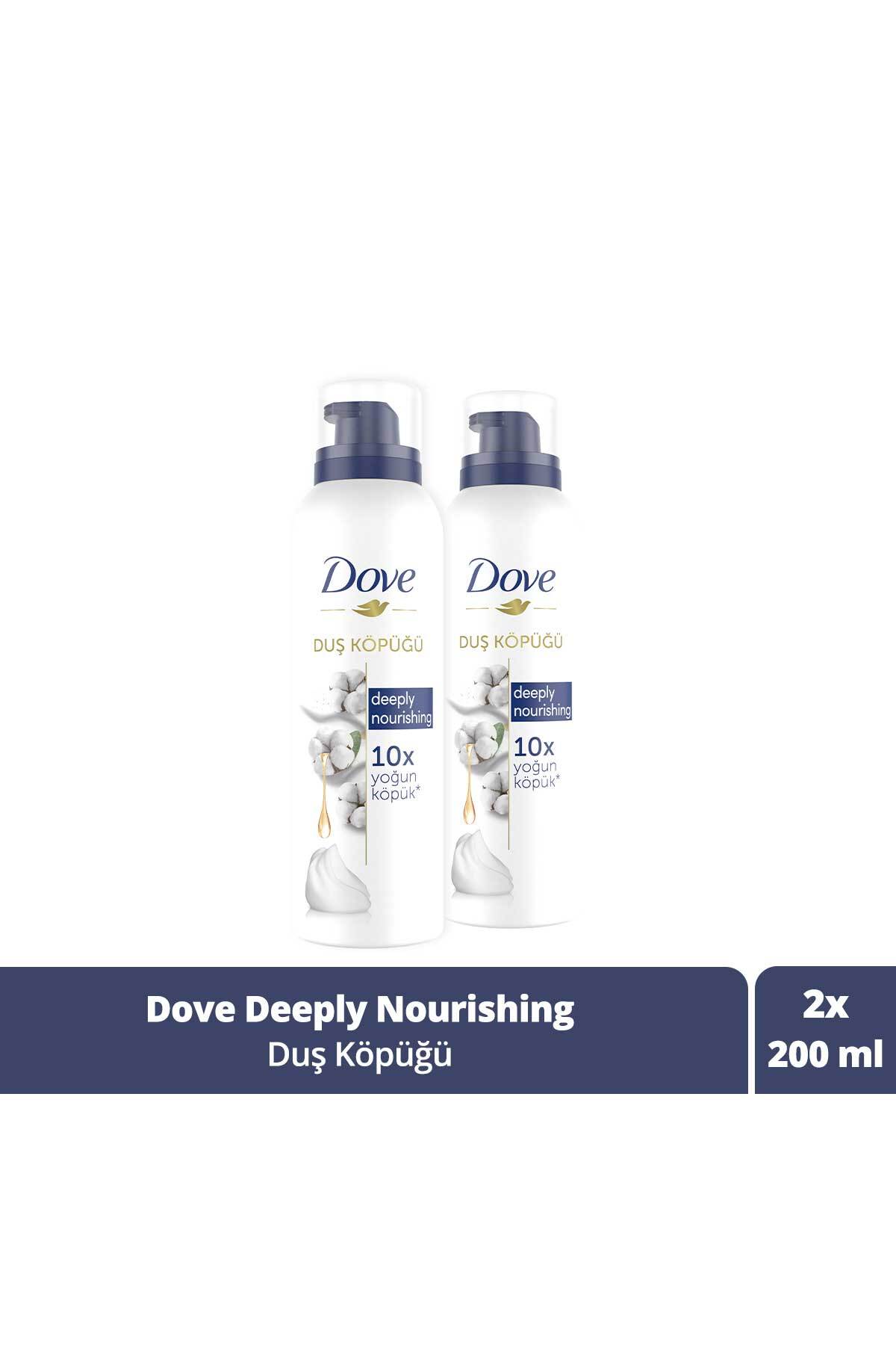 Dove Duş Köpüğü Depply Nourishing Yoğun Köpük 200 ml X2