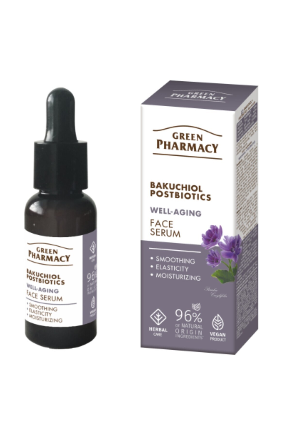 Green Pharmacy Bakuchiol ve Postbiyotik Yaşmanma Karşıtı Yüz Serumu 30 ml