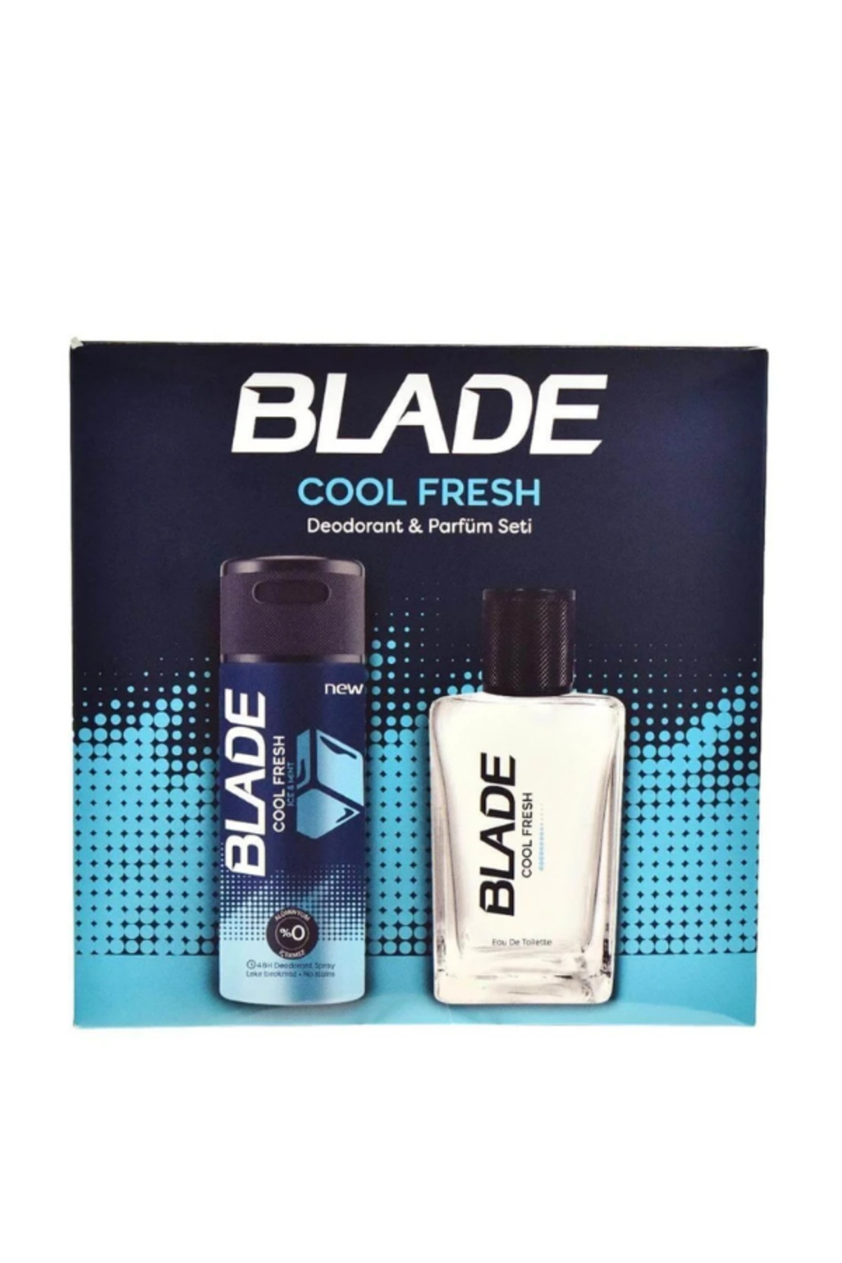 Blade Cool Fresh Erkek Deodorant 150 ml & Parfüm 70 ml Seti Edt