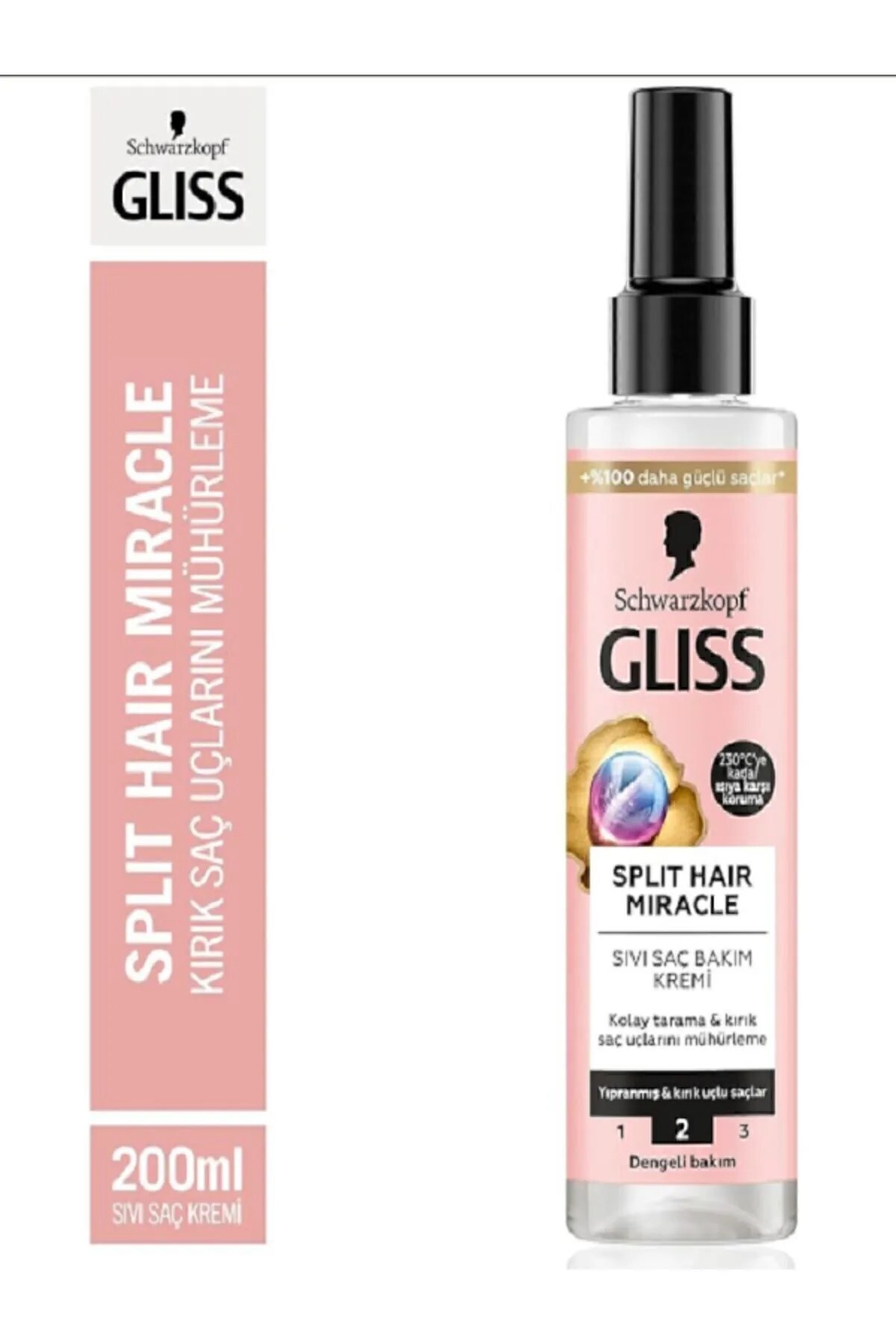 Gliss Splıthaır Mıracle Sıvı Saç Kremi 200 ml