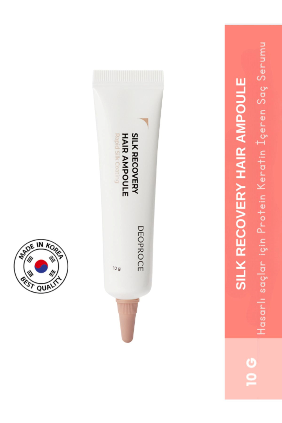 DEOPROCE Protein, Keratin, Elastin Içeren Hasarlı Saçlar Yoğun Saç Bakım Serumu 10g