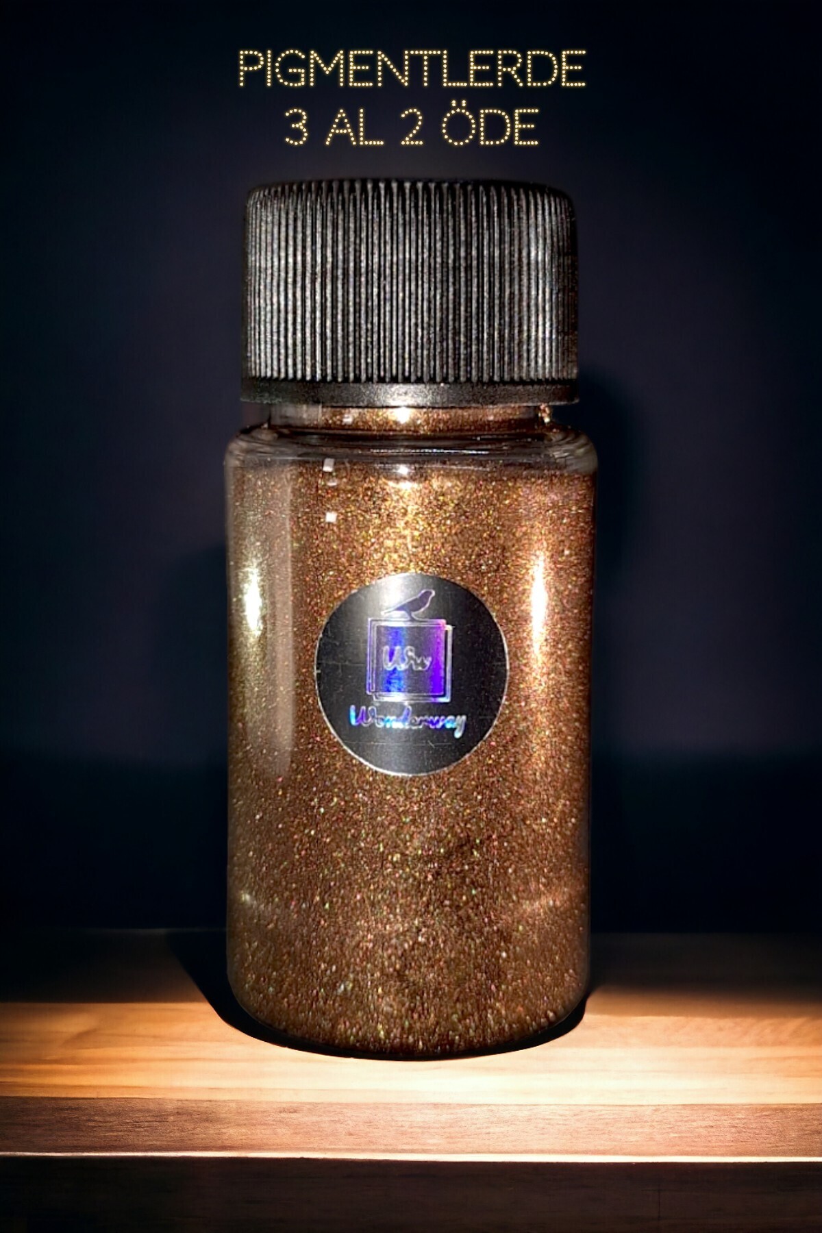 wonderway Göz Farı - Gold Coffee Pigment