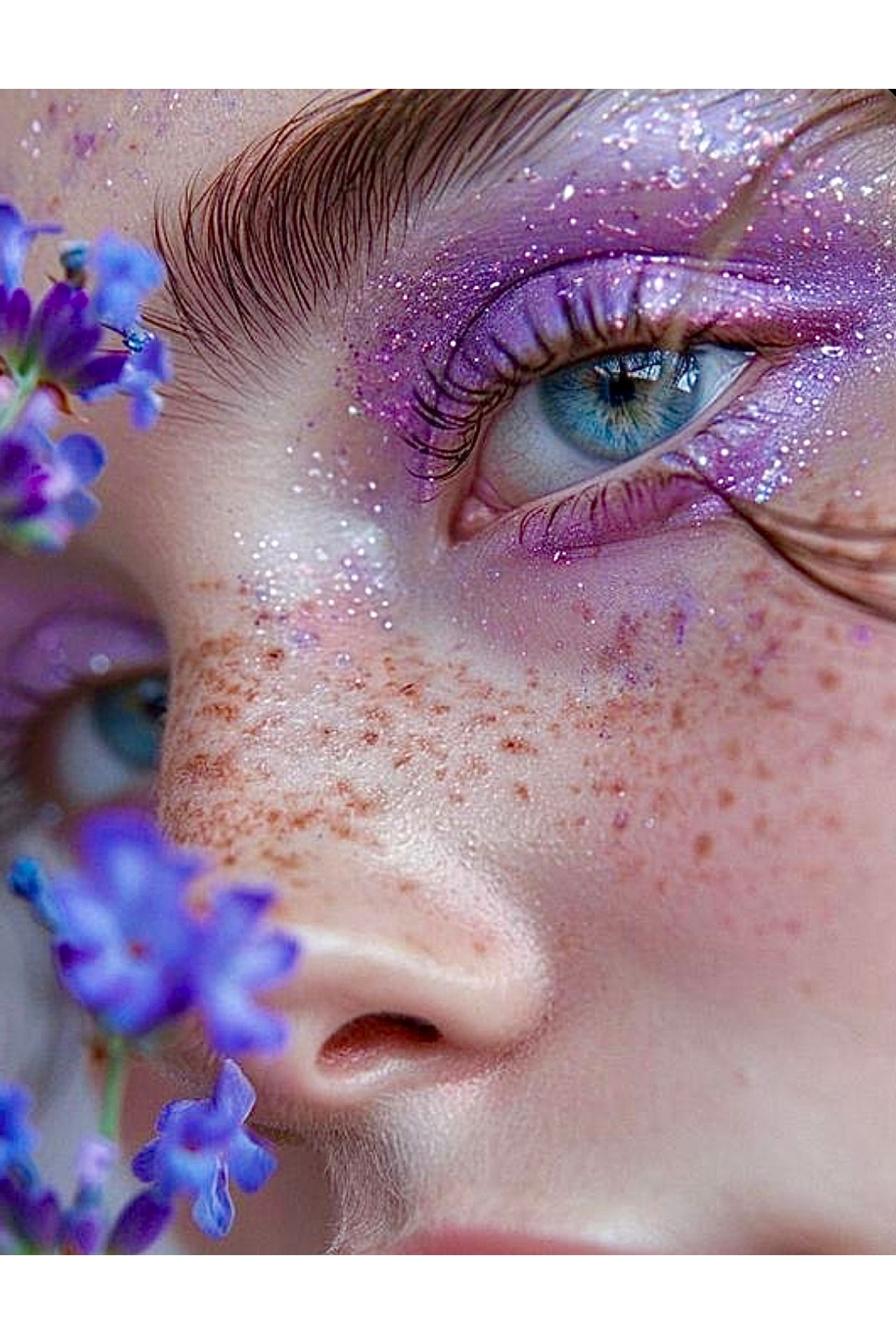 tolstoy Parlak Glitter Sim- Tiny Purple Glitter Simli