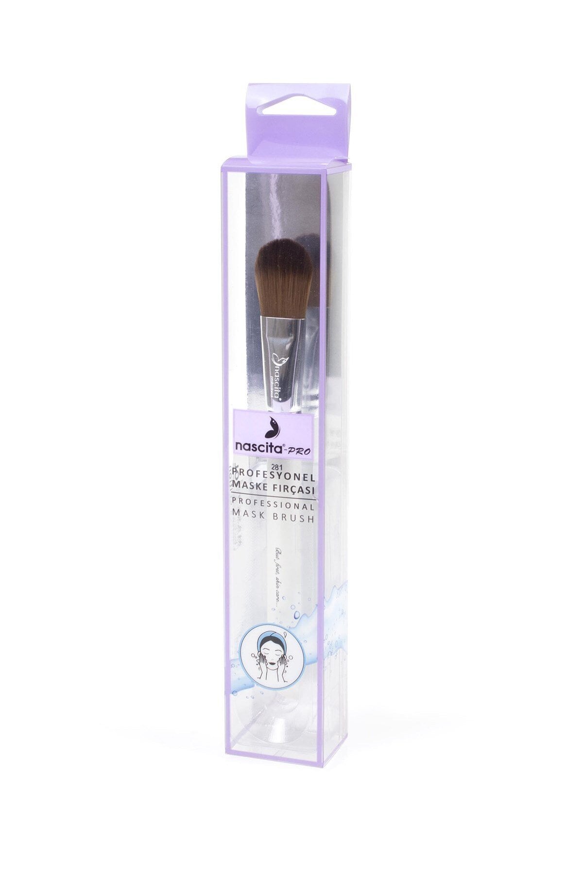 nascita Pro Professional Liquid Mask Brush - Likit Maske Fırçası No:281