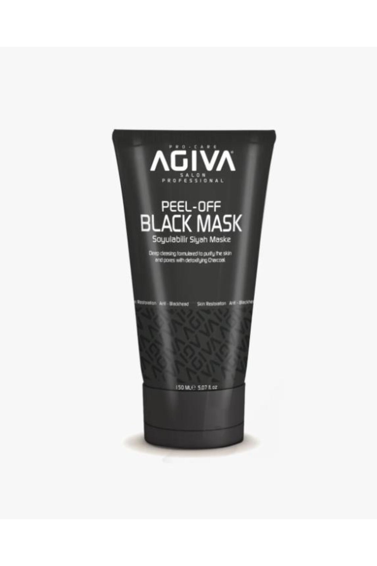 Agiva Soyulabilir Siyah Maske 150 ML