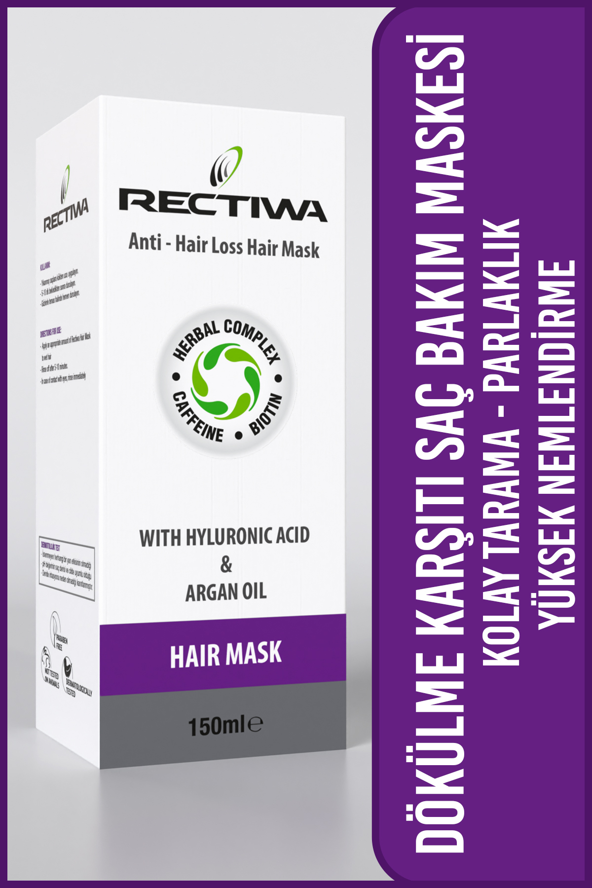 Rectiwa Anında Onarıcı Saç Maskesi 150 ml