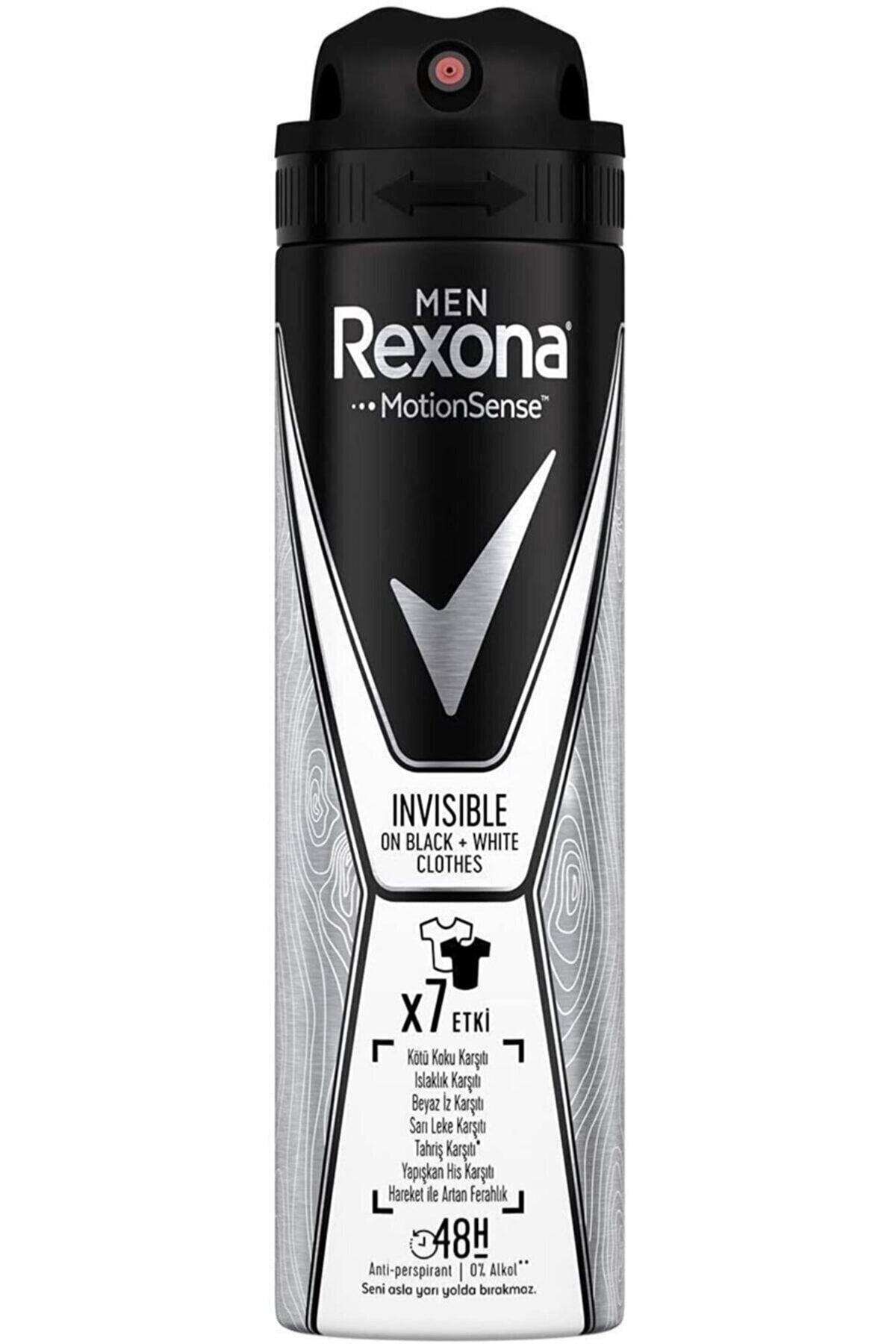 Rexona Bay Deodorant 150 Ml Black and White