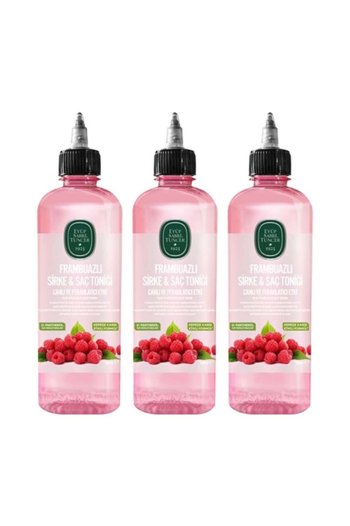 Eyüp Sabri Tuncer Frambuazlı Sirke & Saç Toniği 500 ml x3 Adet