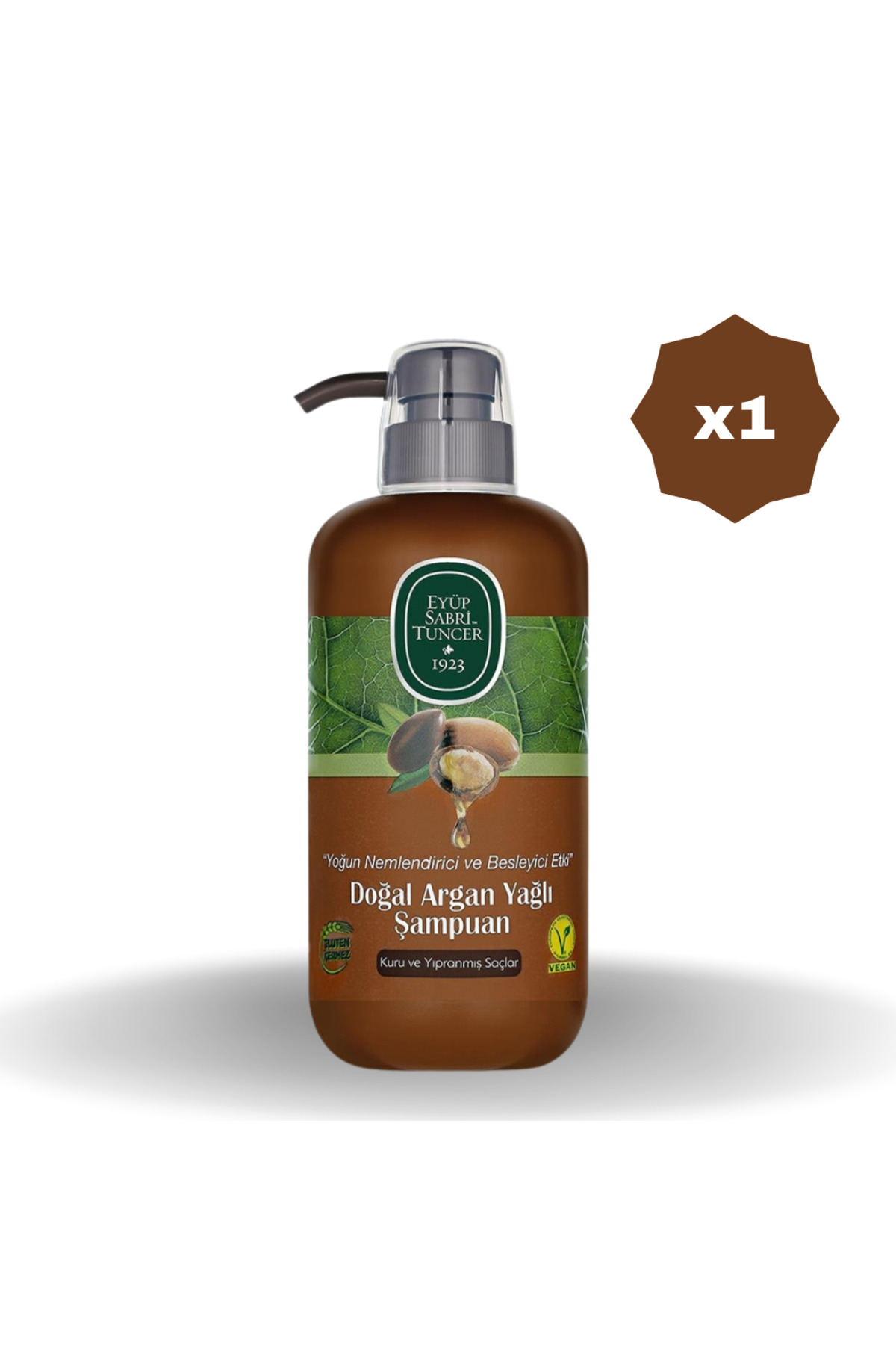 Eyüp Sabri Tuncer EYÜP SABRİ TUNCER DOĞAL ARGAN YAĞLI ŞAMPUAN 600 ML - (1 ADET)
