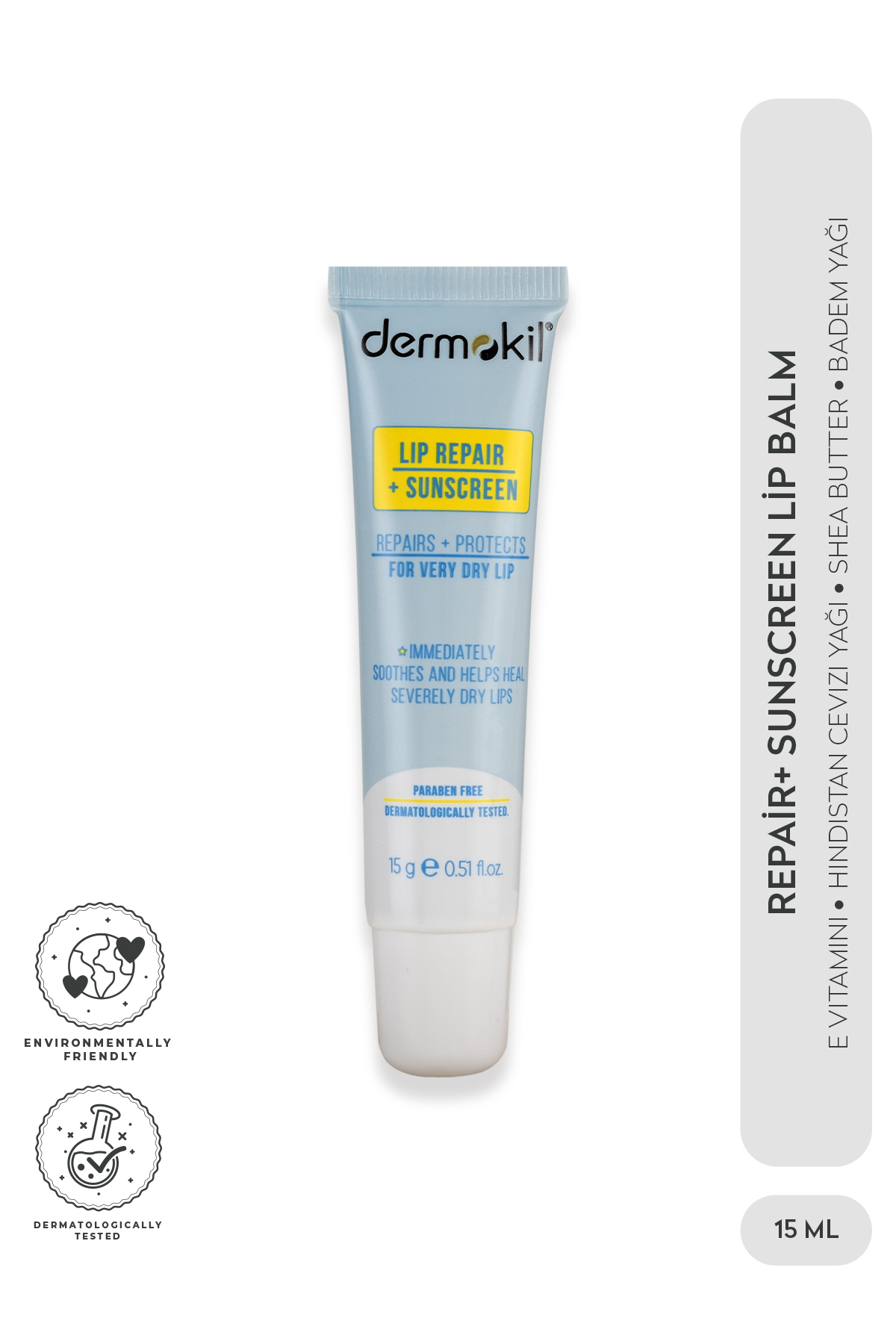 Dermokil Lip Balm (Repair & Sunscreen) 15 ml