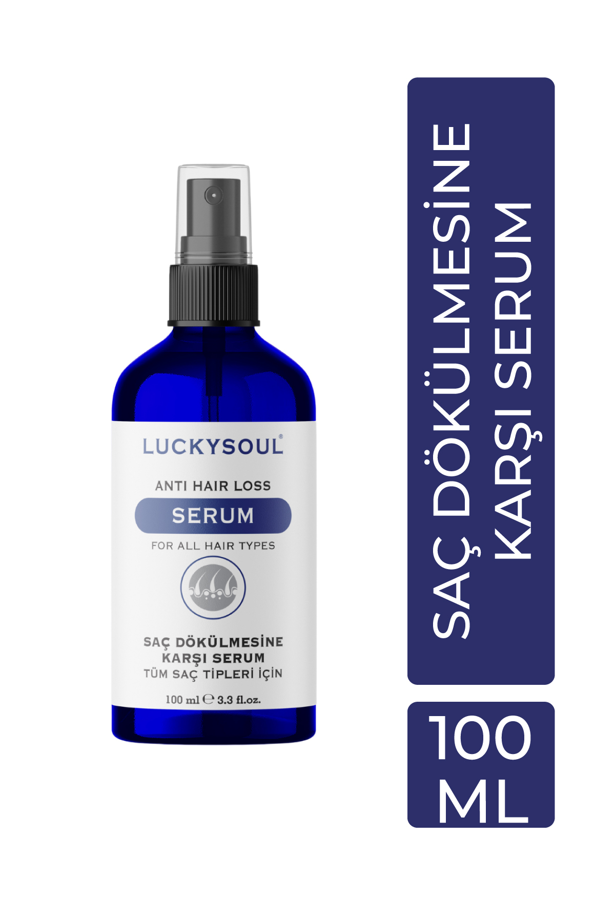 LUCKY SOUL LUCKYSOUL Saç Dökülmesine Karşı Serum (100 ml)