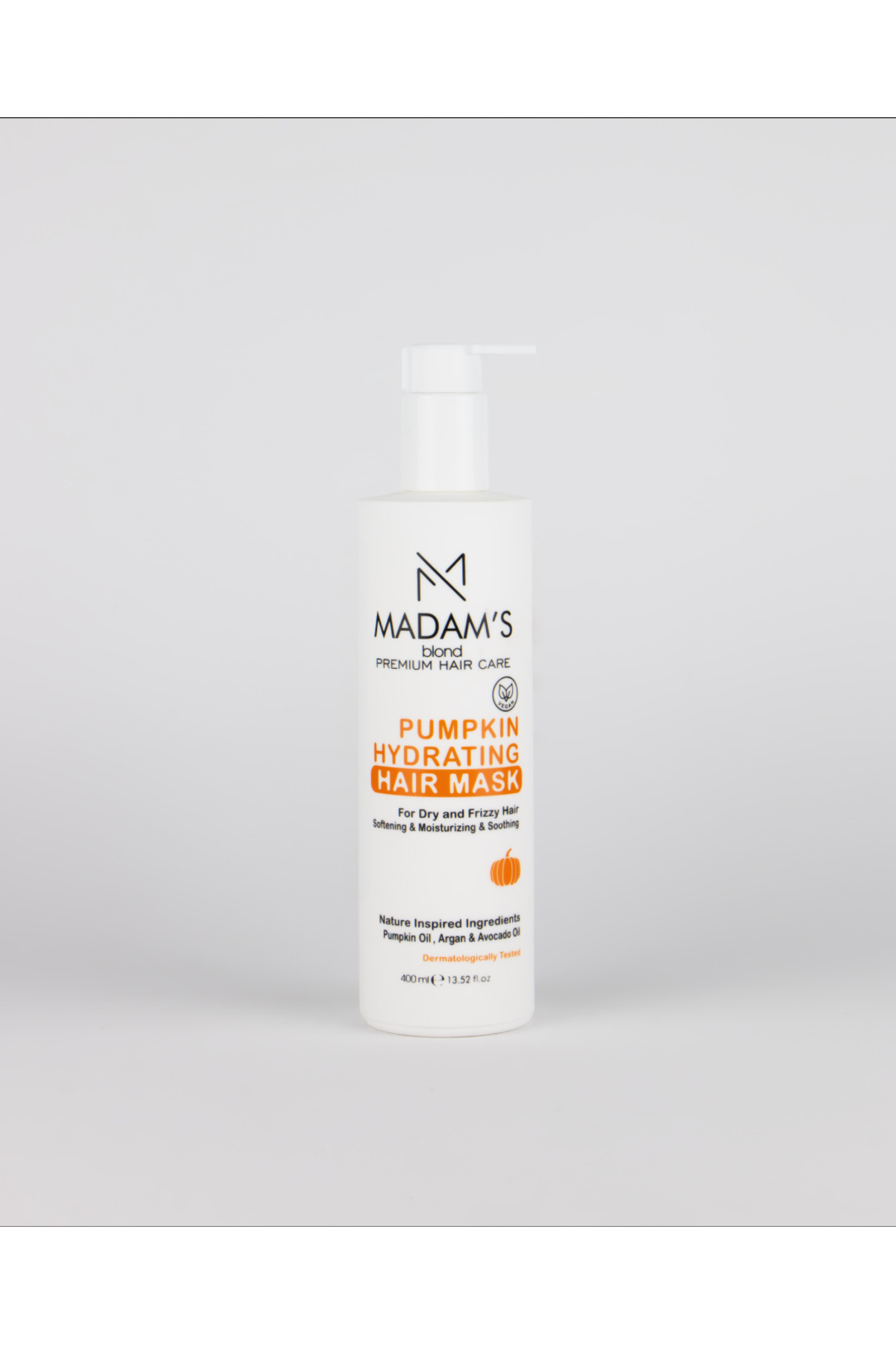 MADAMS BLOND Pumpkin Hydrating Hair Mask (BALKABAĞI ÖZLÜ NEMLENDİRİCİ SAÇ MASKESİ)