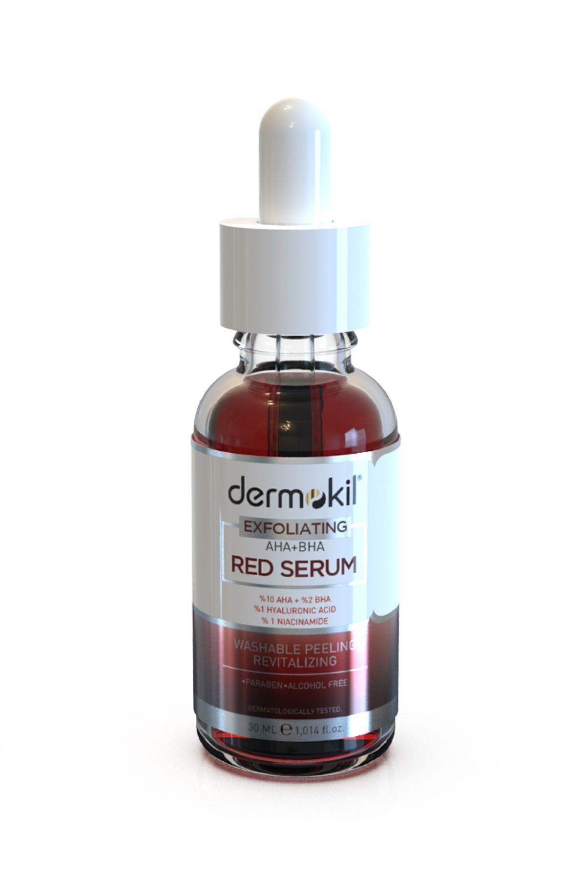 Dermokil Exfoliating Aha+bha Red Serum 30 Ml