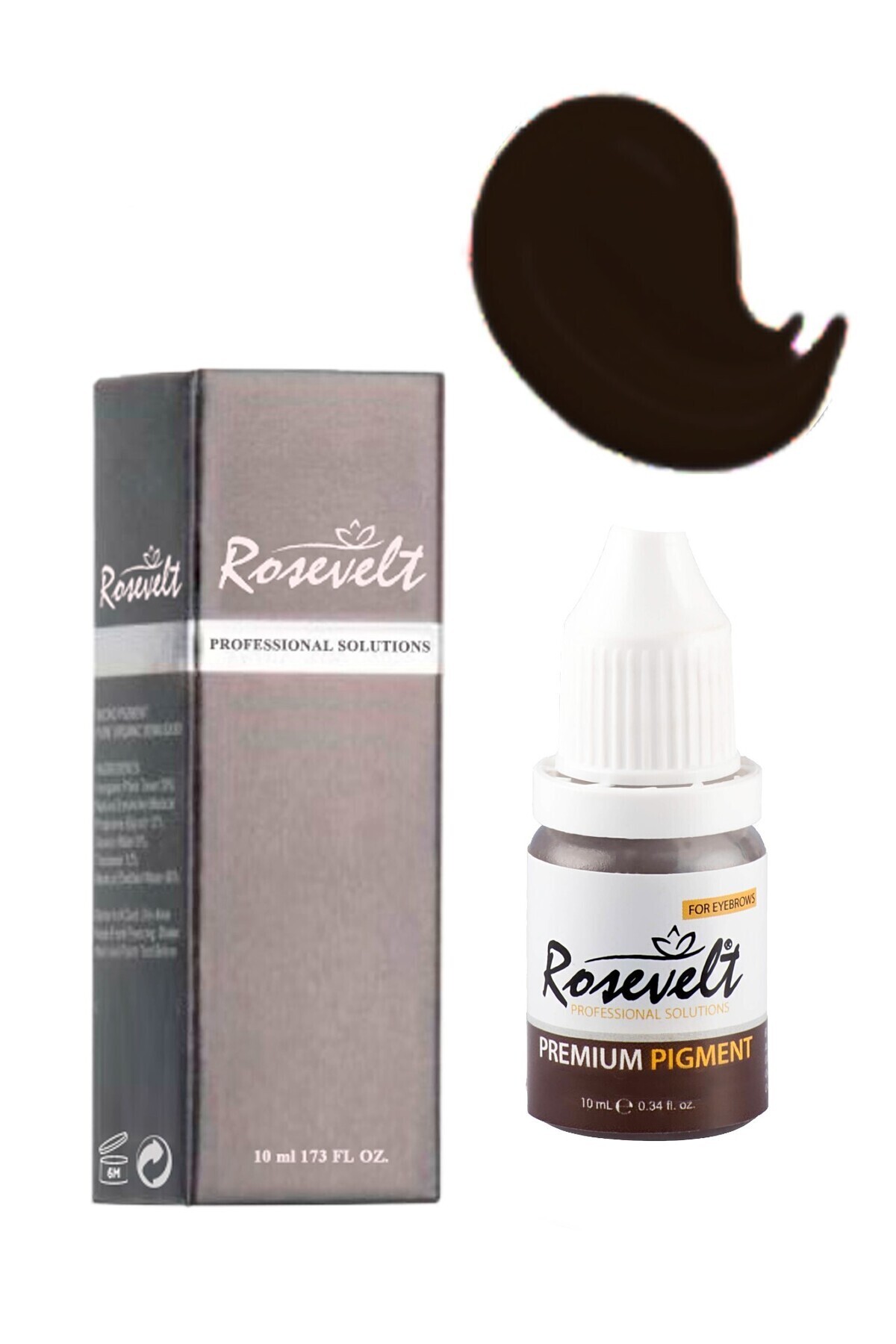 ROSEVELT Kalıcı Makyaj Boyası Chestnut 299 Kalıcı Makyaj Kaş Boyası
