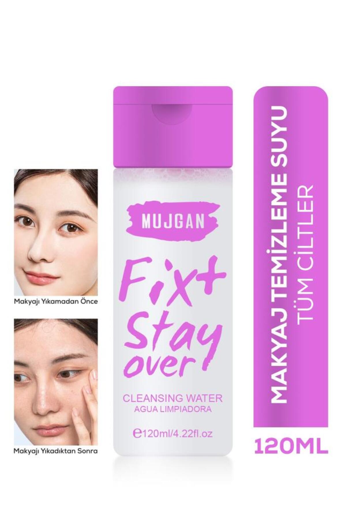 MUJGAN Tüm Cilt Tiplerine Uygun Makyaj Temizleme Suyu 120ML