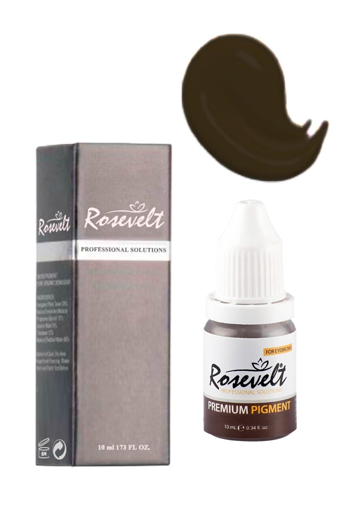 ROSEVELT Kalıcı Makyaj Boyası Hazelnut 227 Kalıcı Makyaj Kaş Boyası