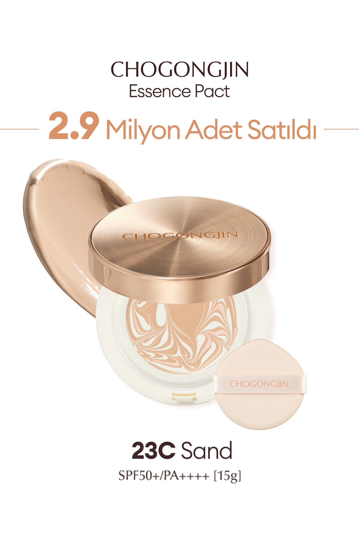 Missha Yaşlanma Karşıtı Bakım Sunan Nemlendirici Esans BB CHOGONGJIN Esence Pact (23C) SPF50+/PA++++