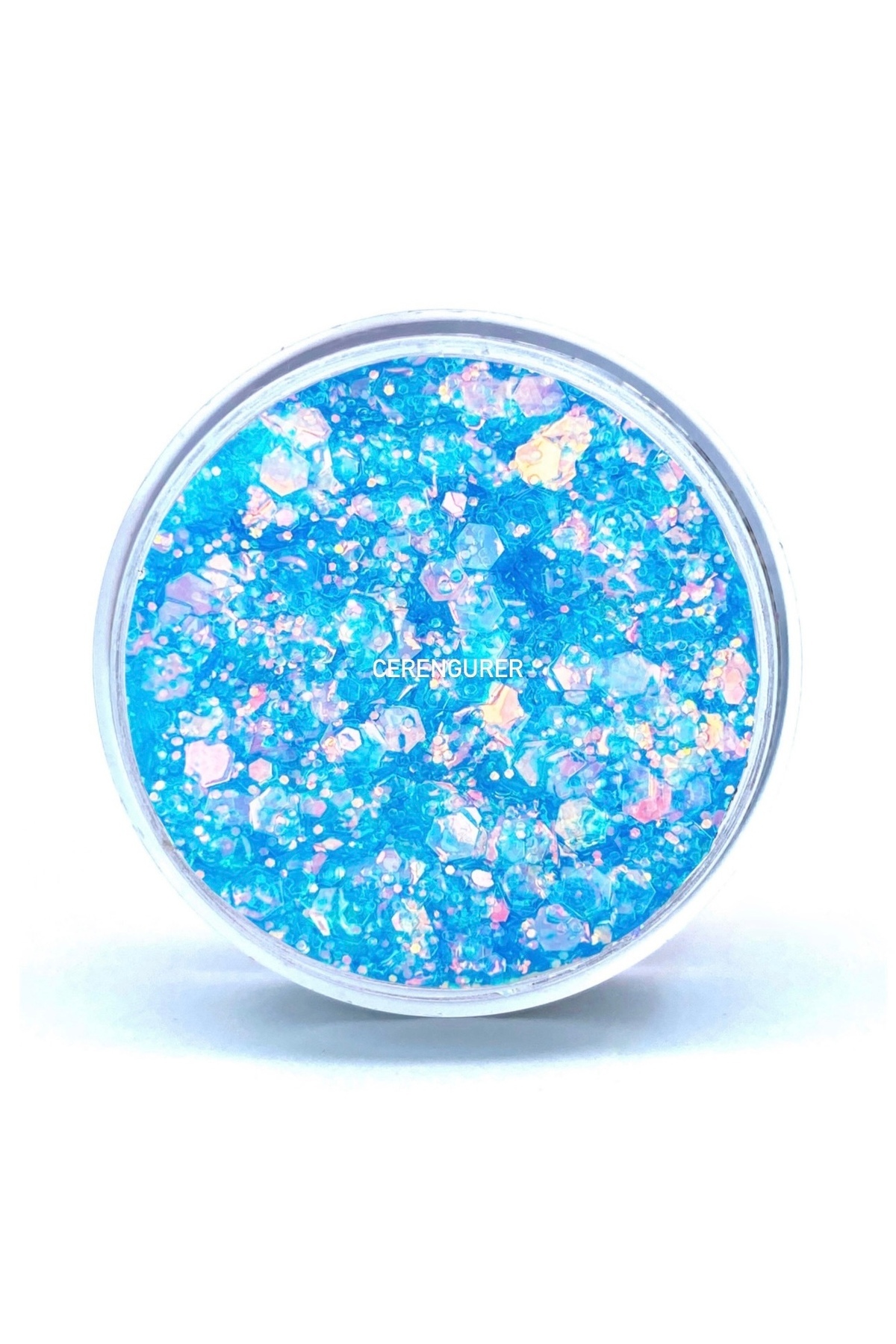 tolstoy Jel Kıvamında Parlak Glitter - Blue Light Simli