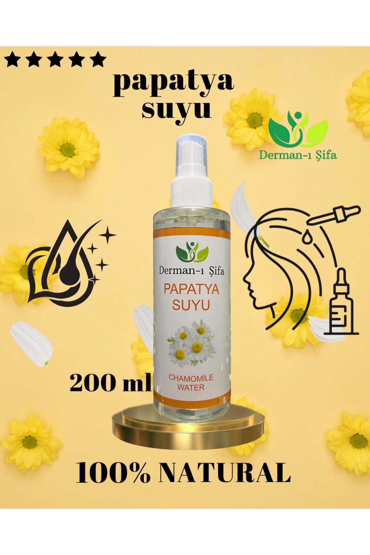 Derman-ı Şifa Papatya Suyu %100 Saf