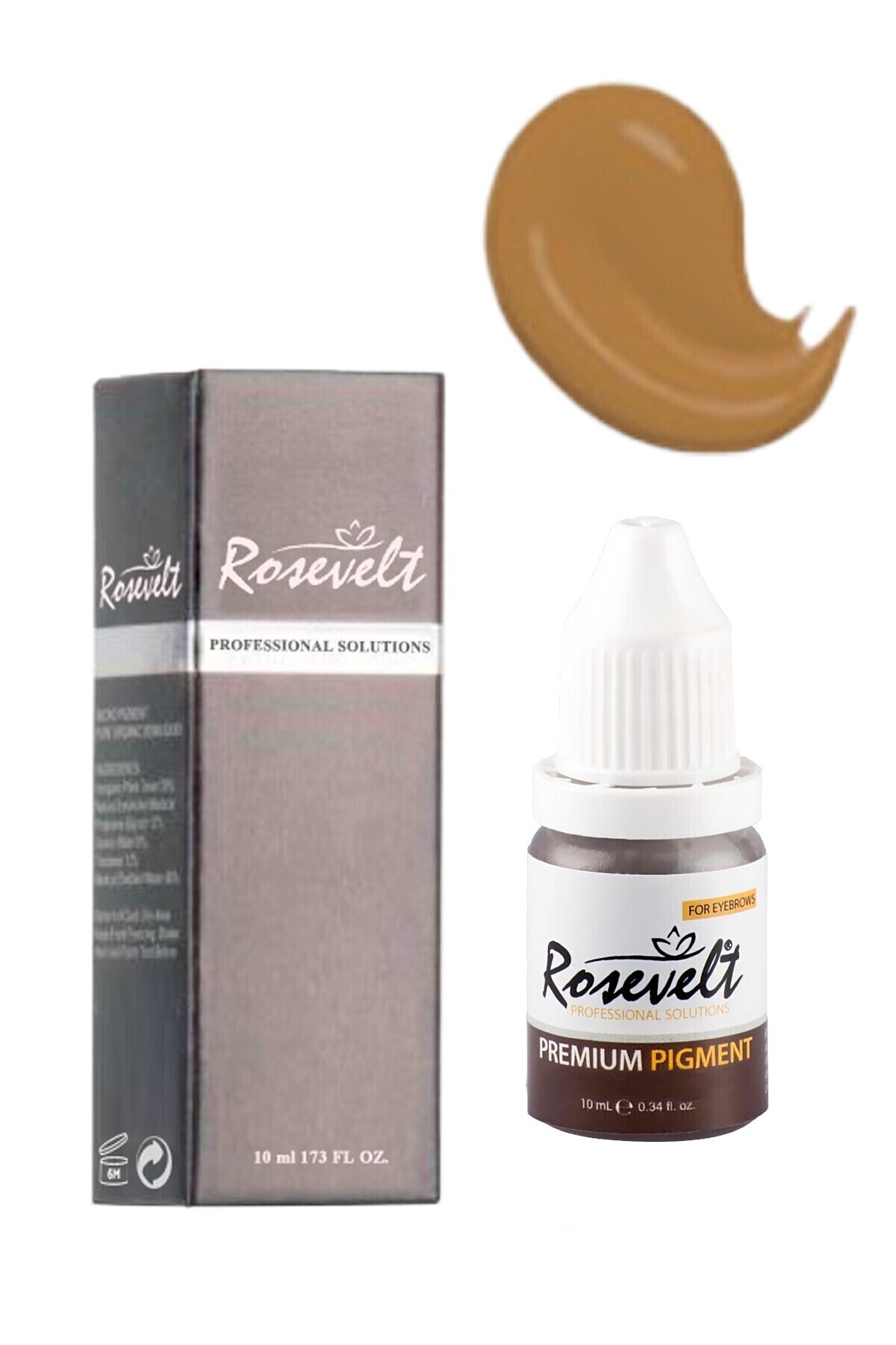 ROSEVELT Kalıcı Makyaj Boyası 203 Blonde Kalıcı Makyaj Kaş Boyası