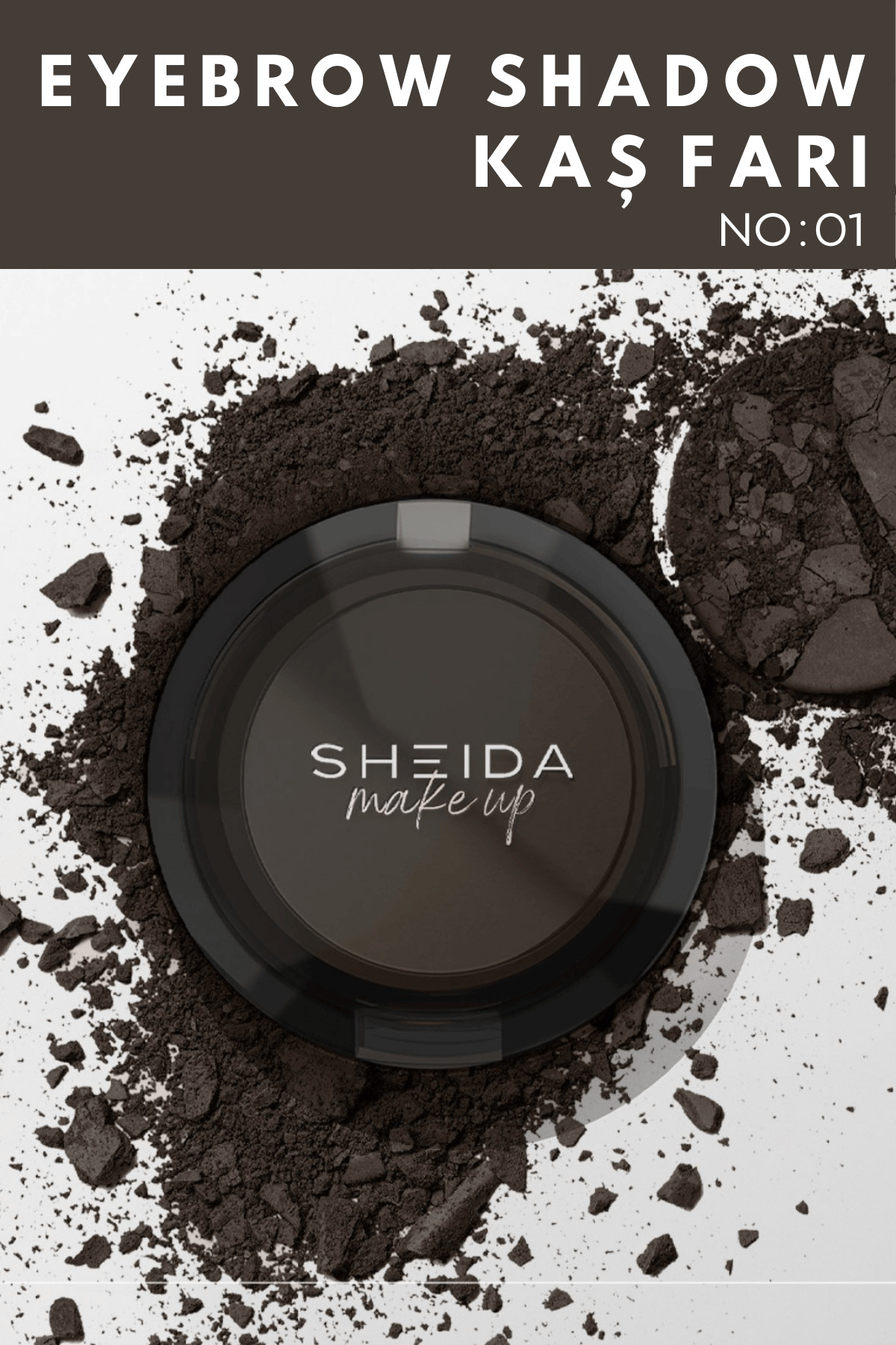 Sheida Eye Brow Shadow (kaş Farı) No:01