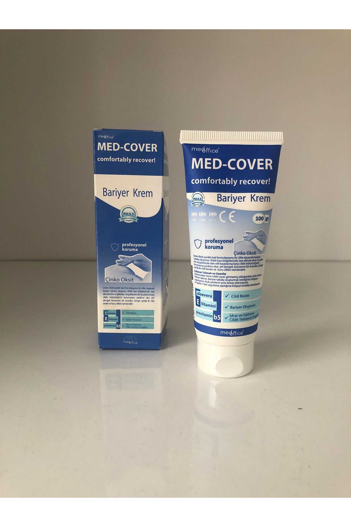 MED-COVER Çinko Oksitli Bariyer Krem 100gr