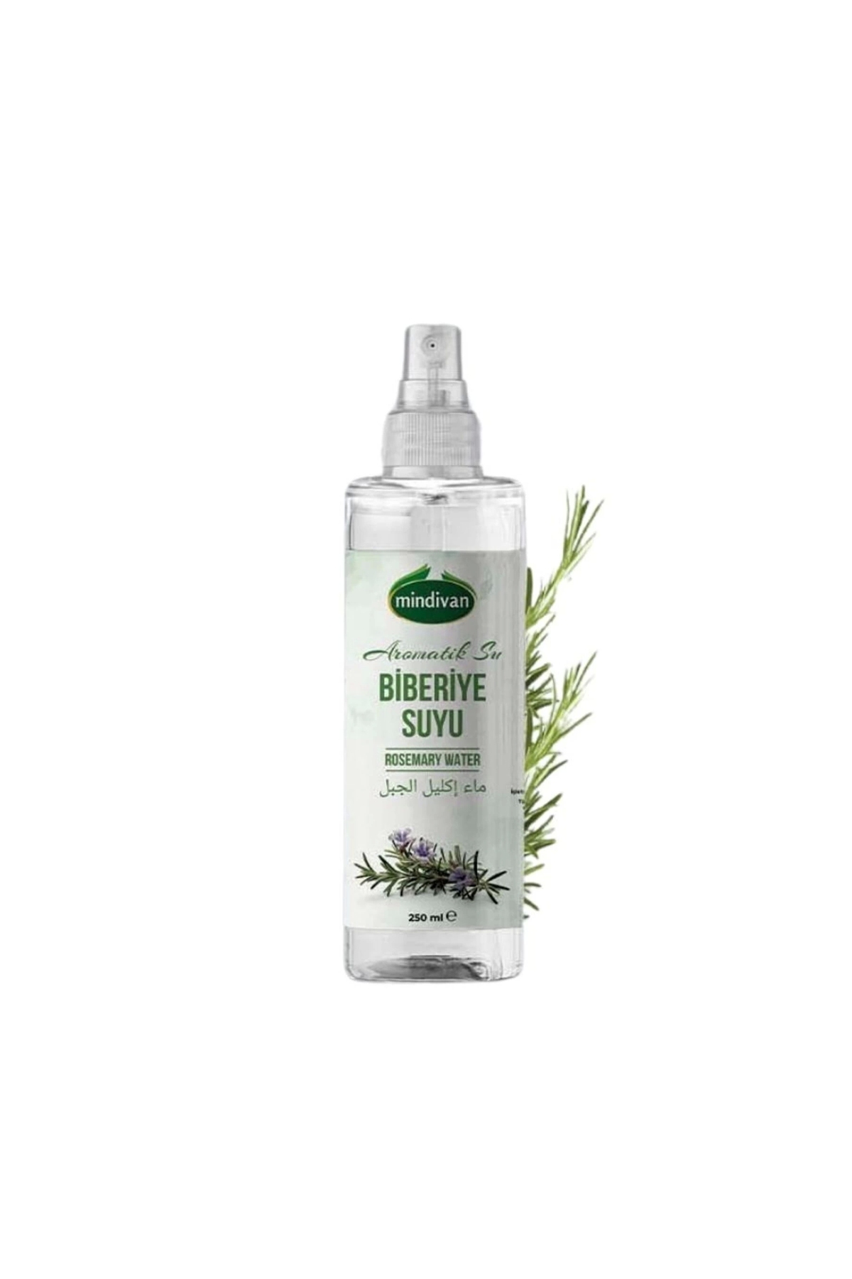 Mindivan Biberiye Suyu 250 ML Rosemary Water Aromatik Su