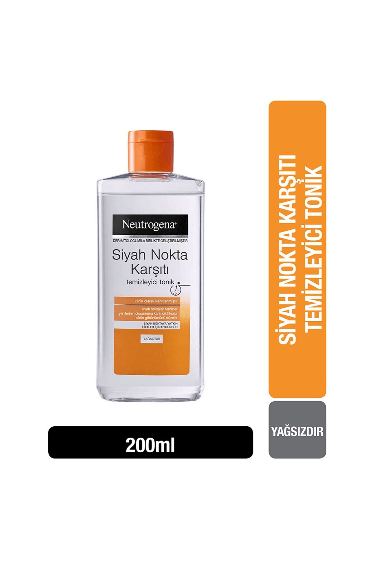 Neutrogena Visibly Clear Tonik Siyah Nokta Temizleyici 200 ml