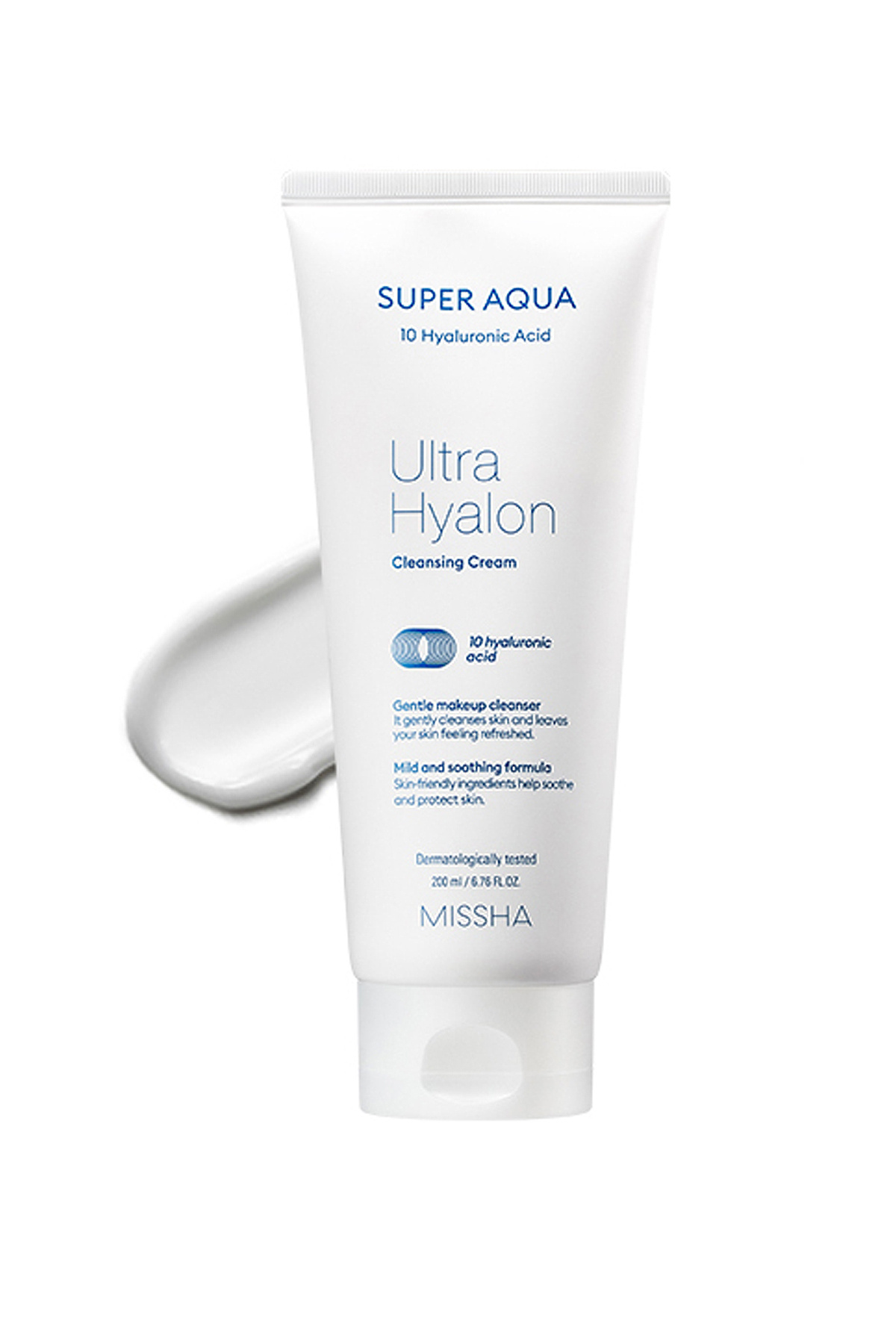Missha 10 Farklı Hyalüronik Asit Içeren Makyaj Temizleme Kremi Super Aqua Ultra Hyalron Cleansing Cream