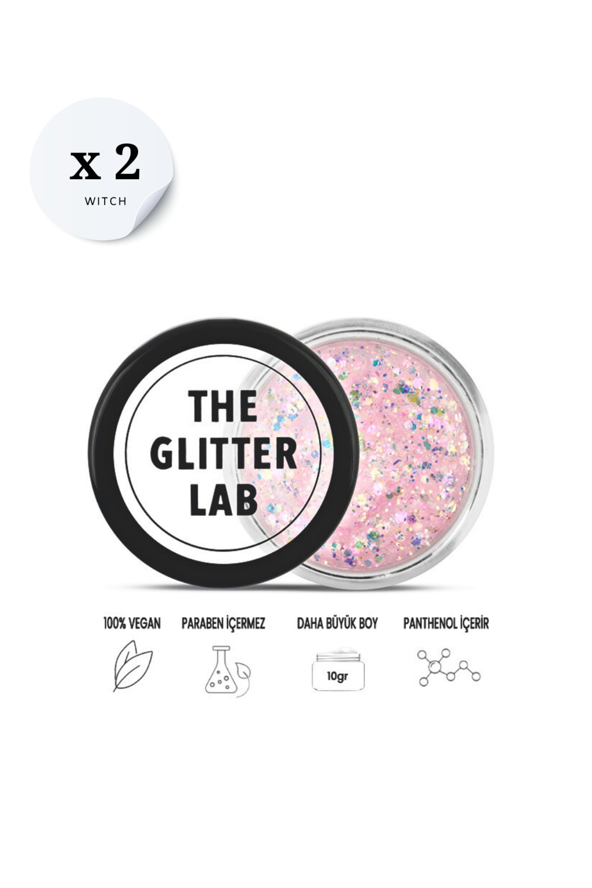 The Glitter Lab 2 Adet Witch Glitter – Avantajlı Paket