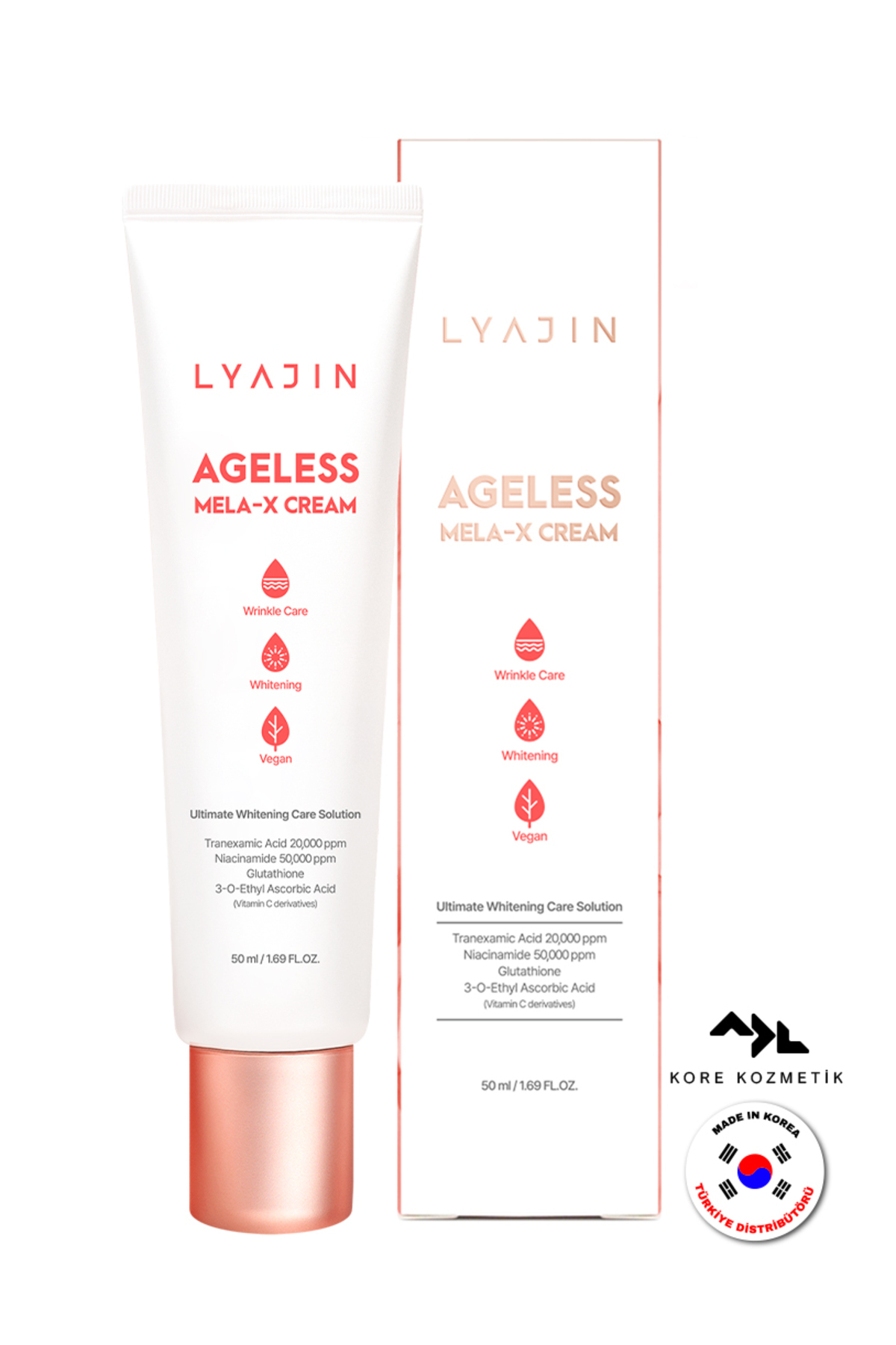 LYAJIN Ageless Mela-X Leke Karşıtı Yenileyici Krem 50 ml