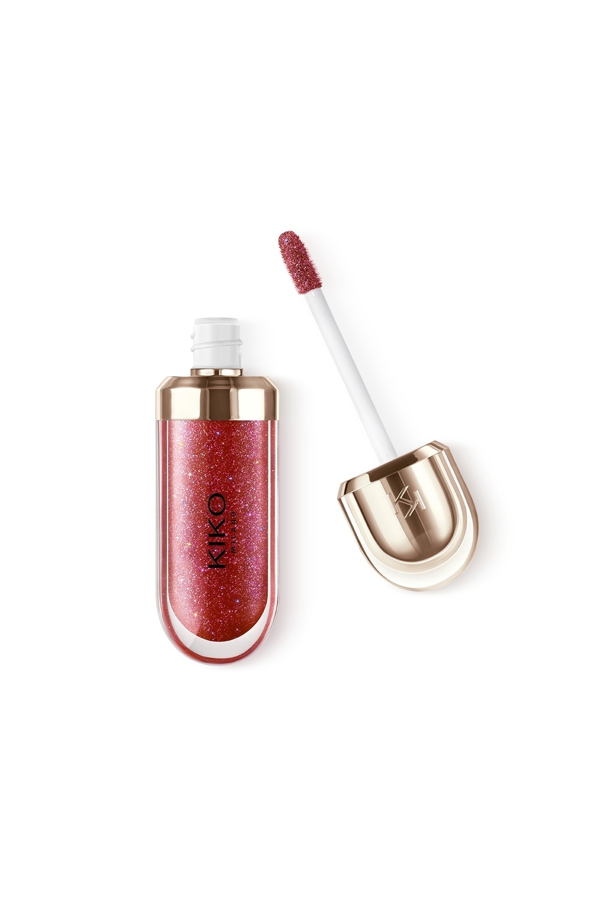 Kiko Dudak Parlatıcısı-3D Hydra Lip Gloss Limited Edition-46 Marvellous Mauve-Besleyici ve Nemlendirici