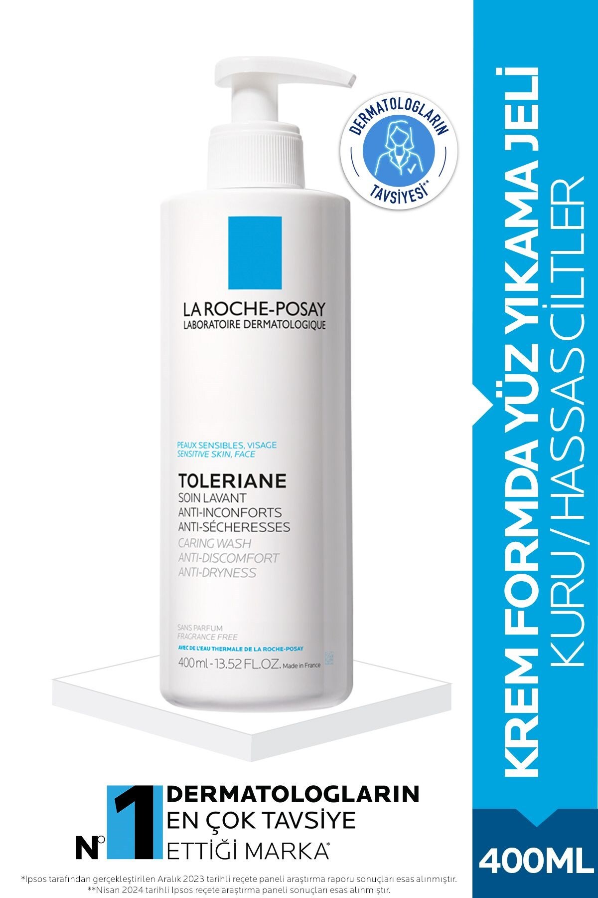 La Roche Posay Toleriane Caring Wash Temizleme Jeli 400ml