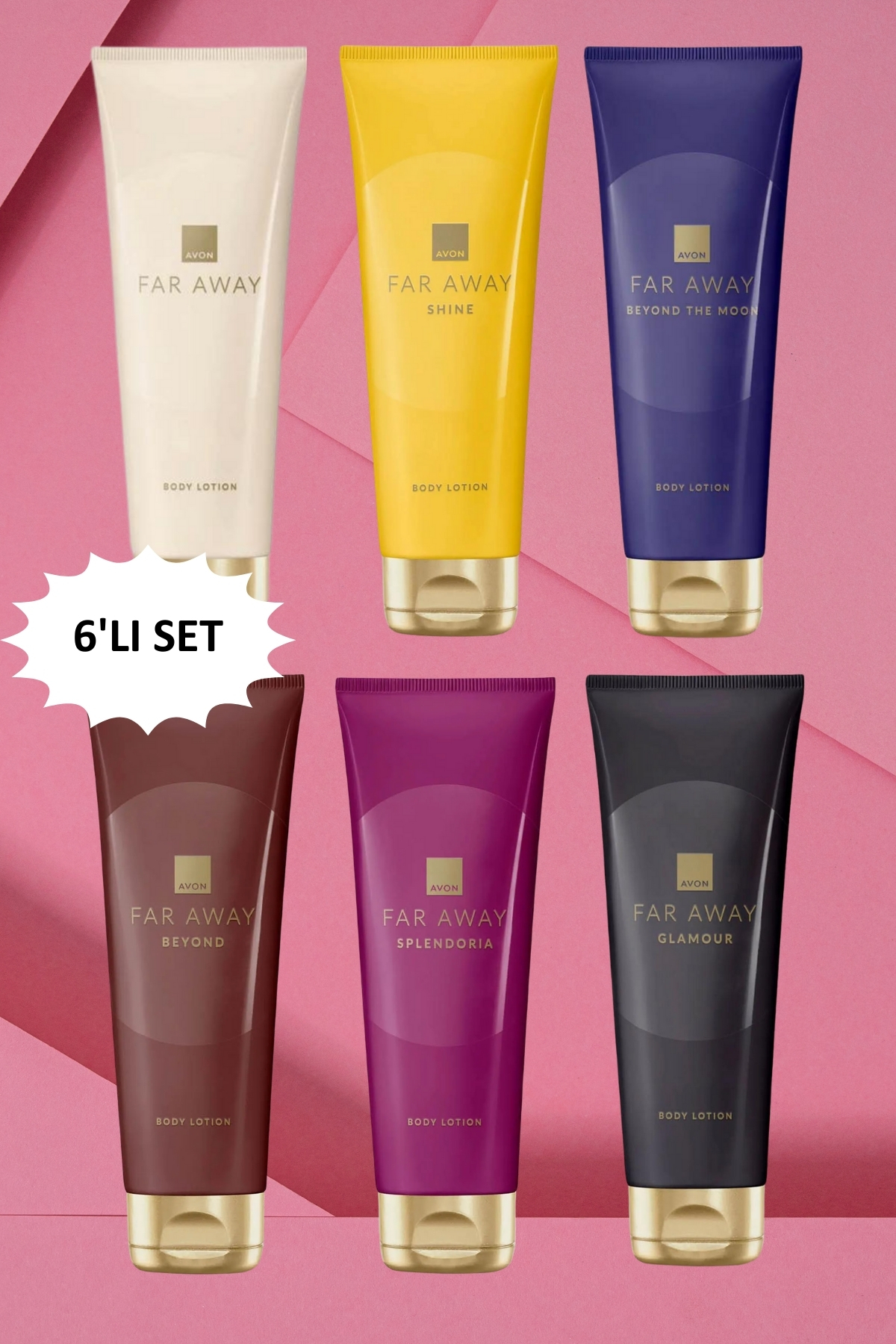 AVON Far Away 6'lı Vücut Losyon Seti