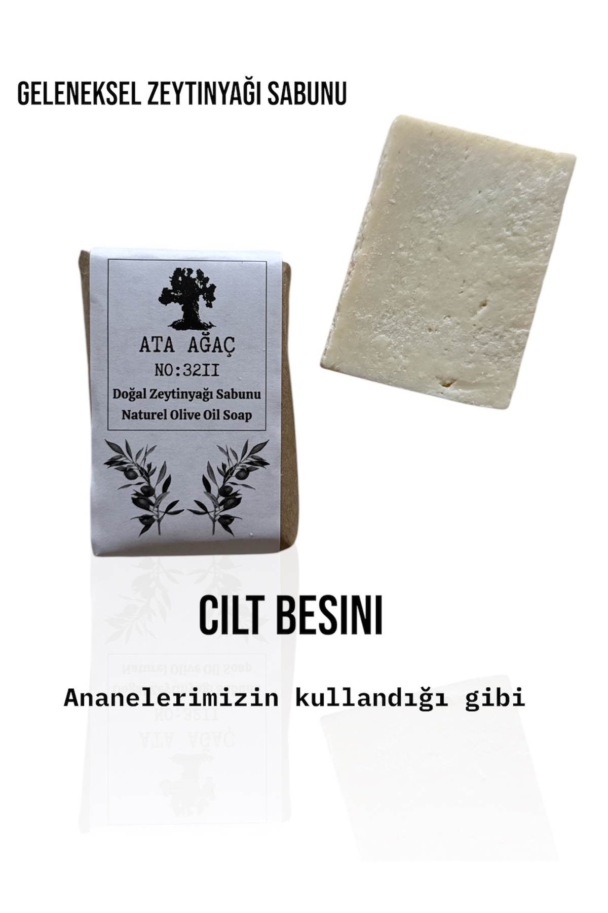 THE ANCIENT CURE Ata Ağaç Zeytinyağı Sabunu