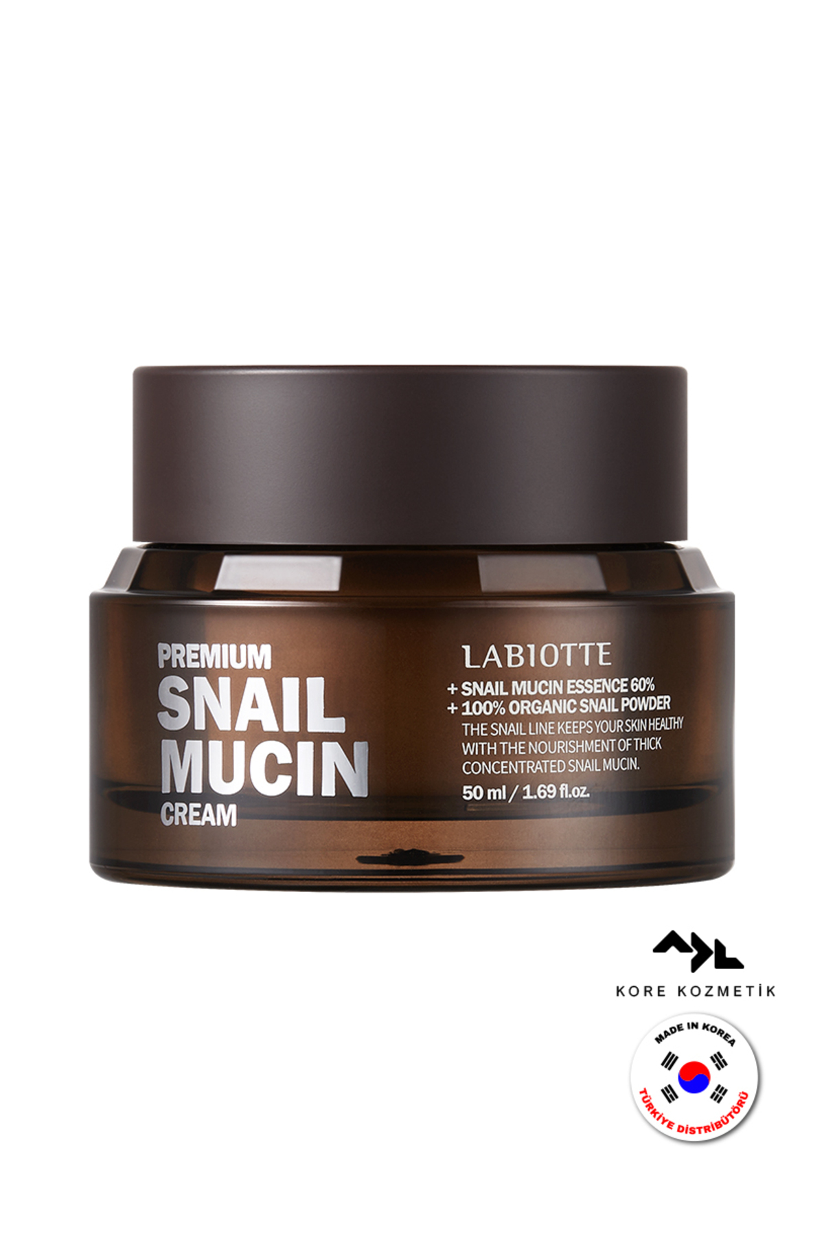 LABIOTTE CO LABIOTTE %100 Organik Salyangoz Özlü Premium Krem 50 ml