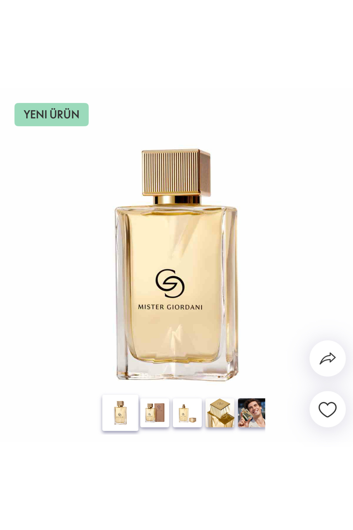 Oriflame Giordani Gold Mister Giordani Eau de Parfum yeni
