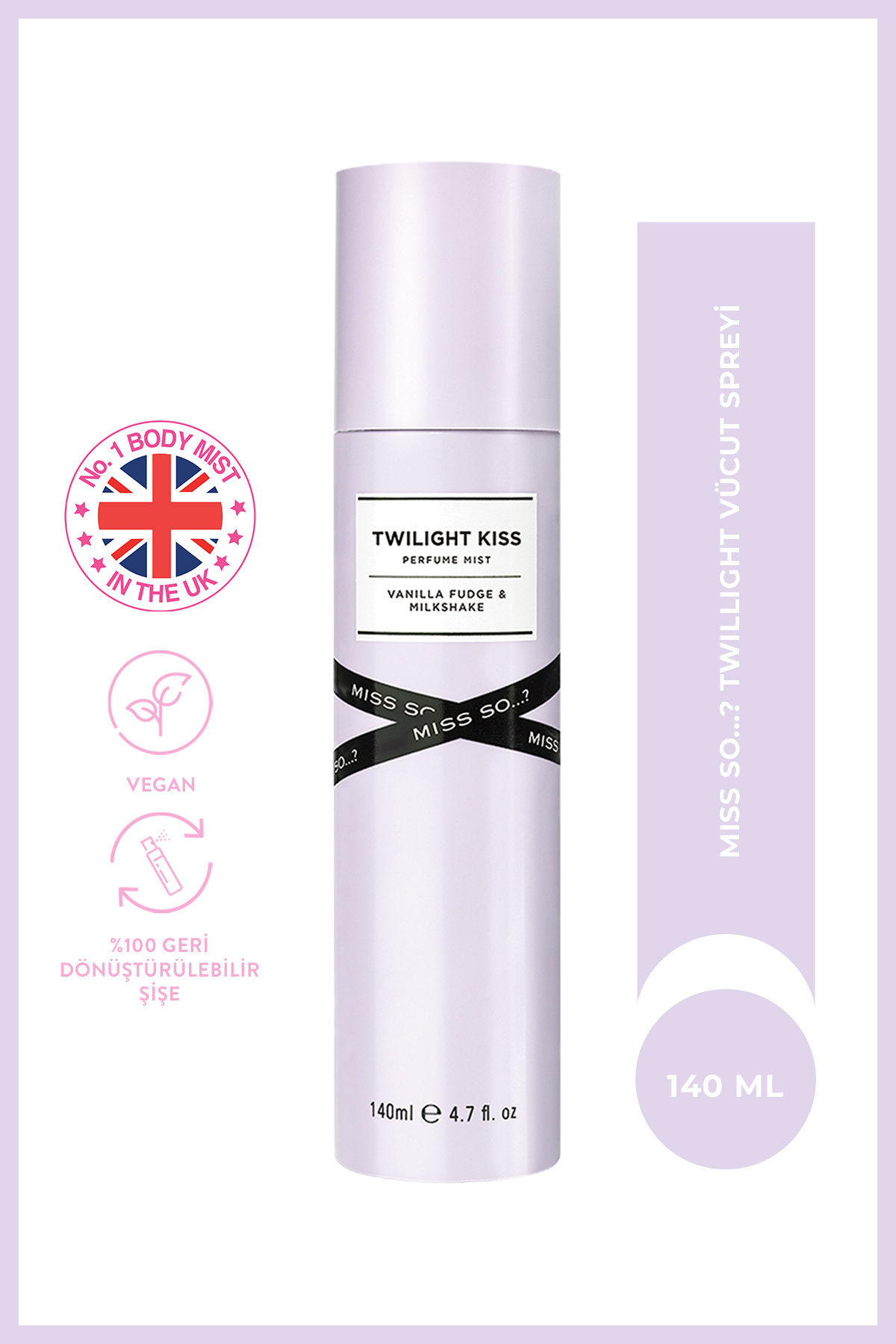 So Fragrance Miss So…? Twilight Kiss Vücut Spreyi 140ml