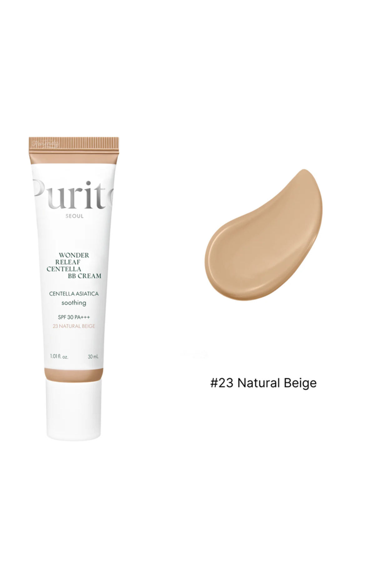Purito - Wonder Releaf Centella Bb Cream Spf30 Pa (#23 NATURAL BEİGE)